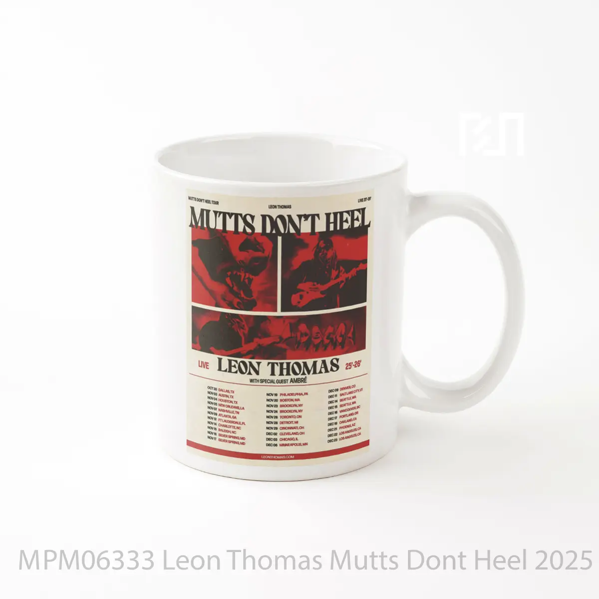 Mug Leon Thomas Mutts Dont Heel 2025 North America T MPM06333