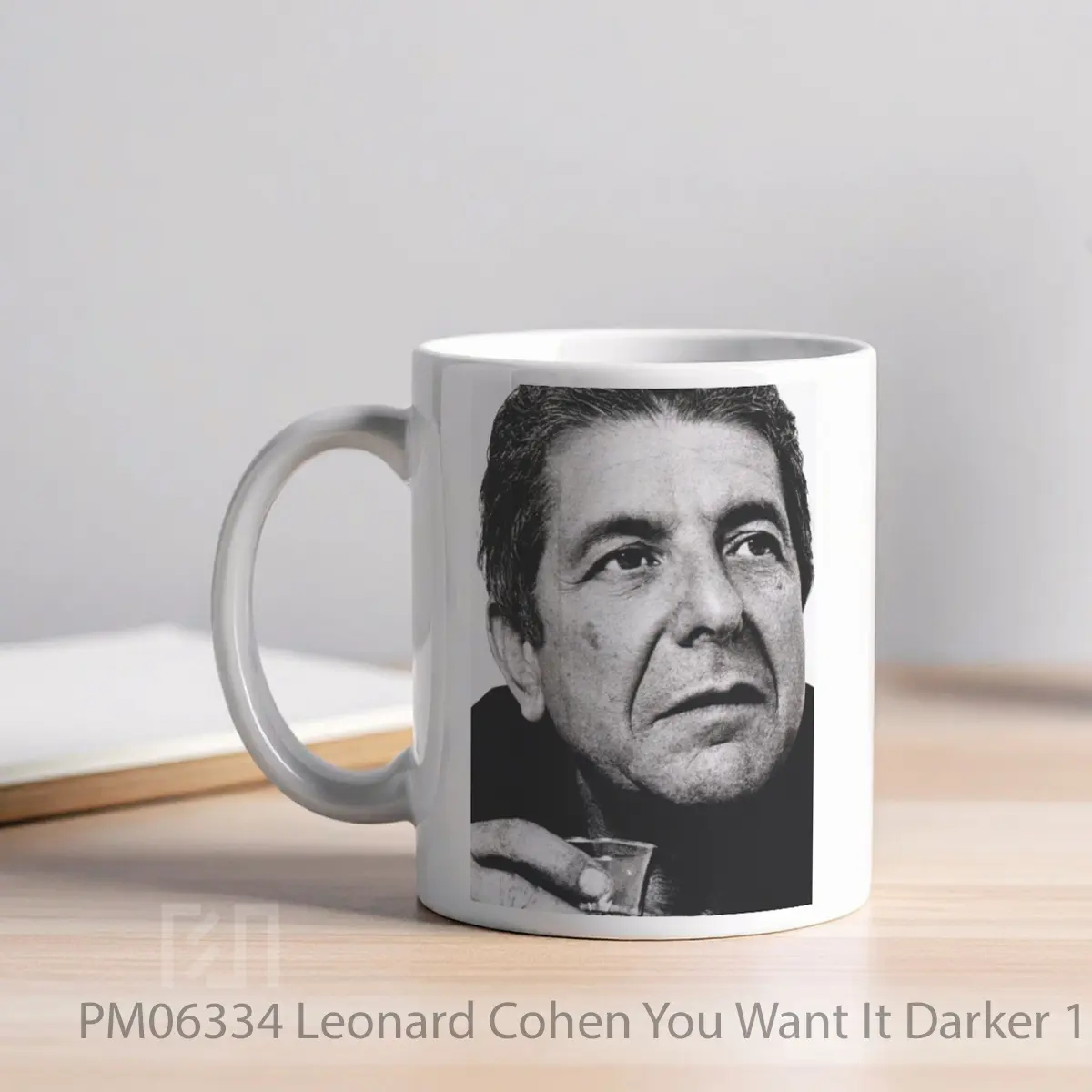 Mug Leonard Cohen You Want It Darker 1 MPM06334 - All-side / Desain