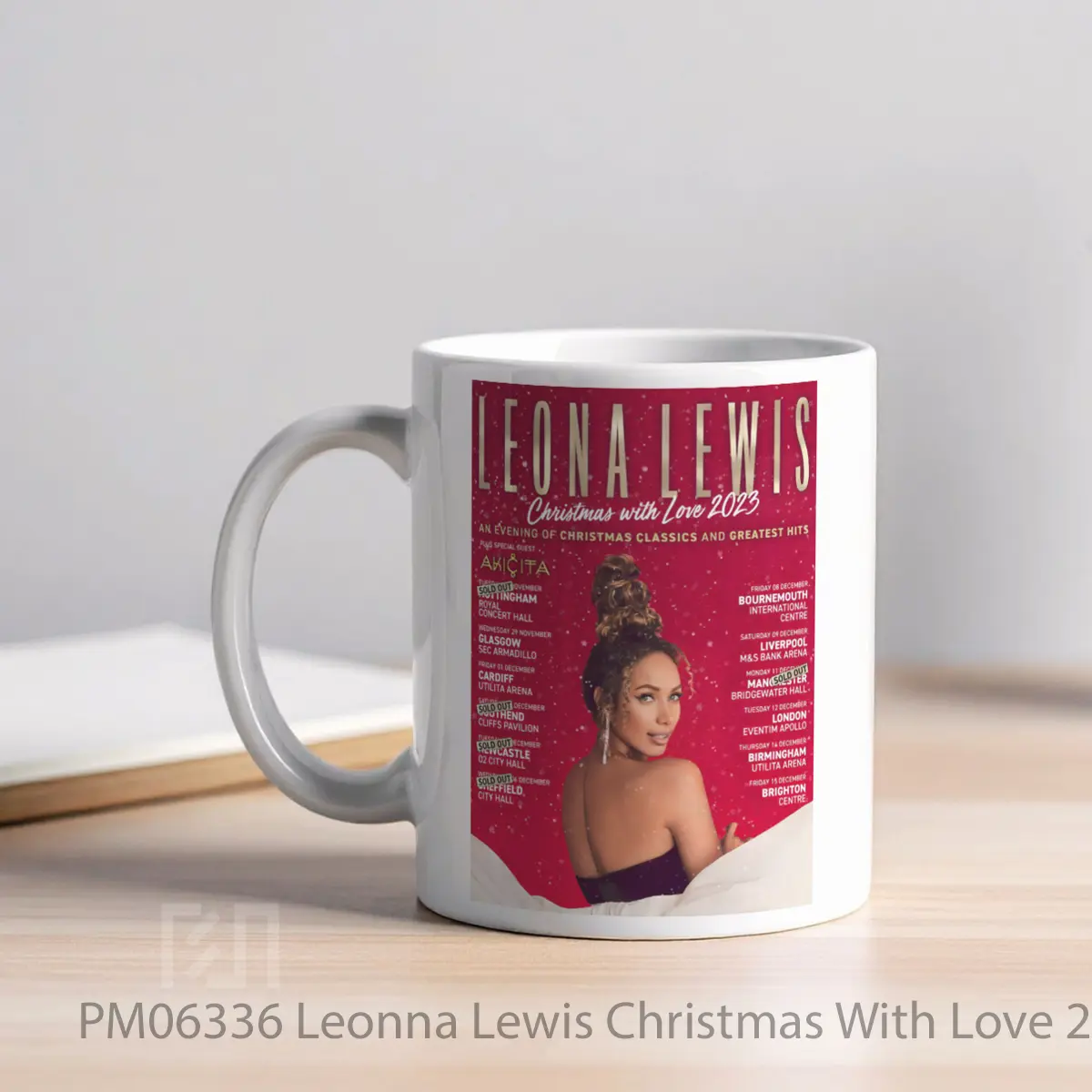 Mug Leonna Lewis Christmas With Love 2023 MPM06336 - All-side / Desain