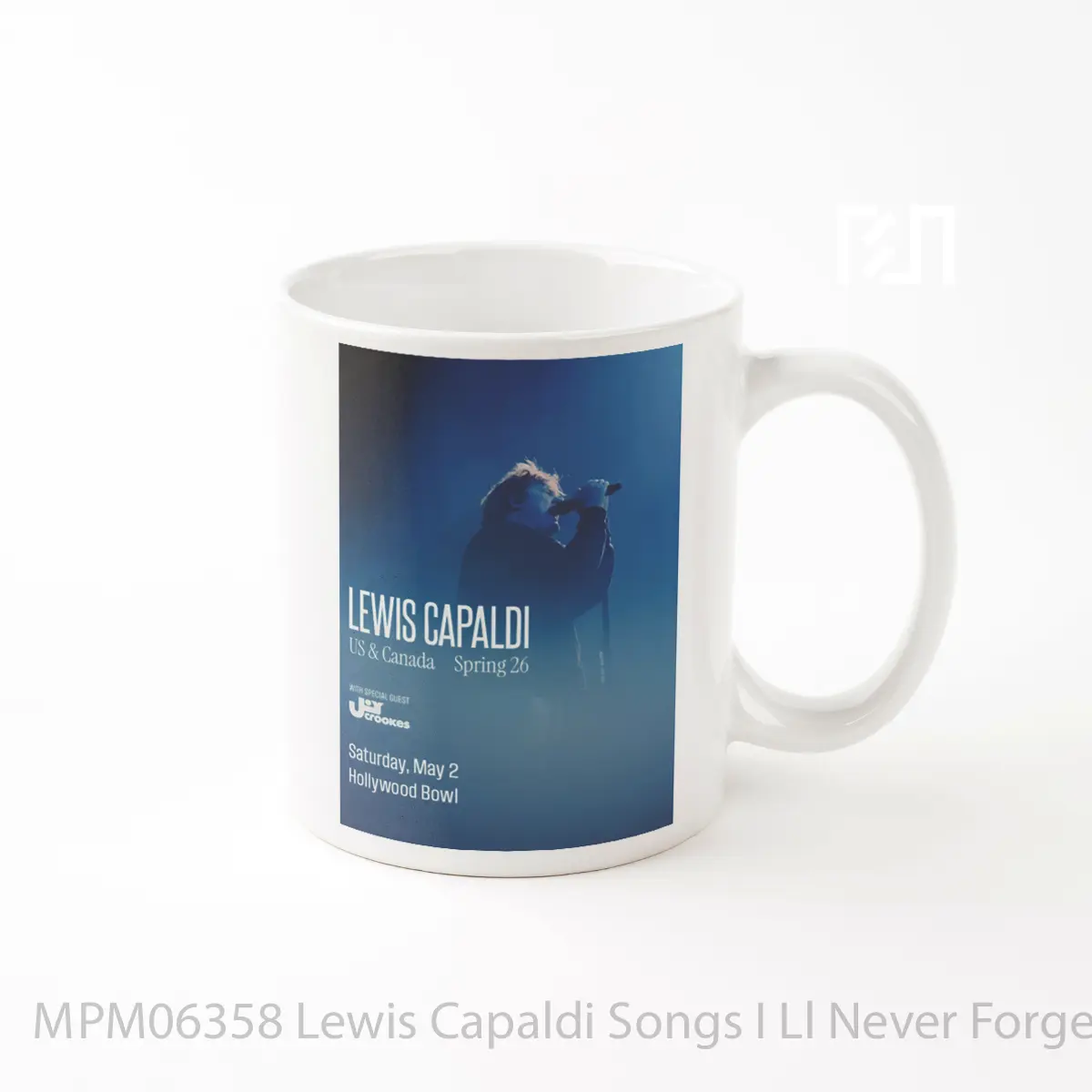 Mug Lewis Capaldi Songs I Ll Never Forget 2026 Tour Hove MPM06358