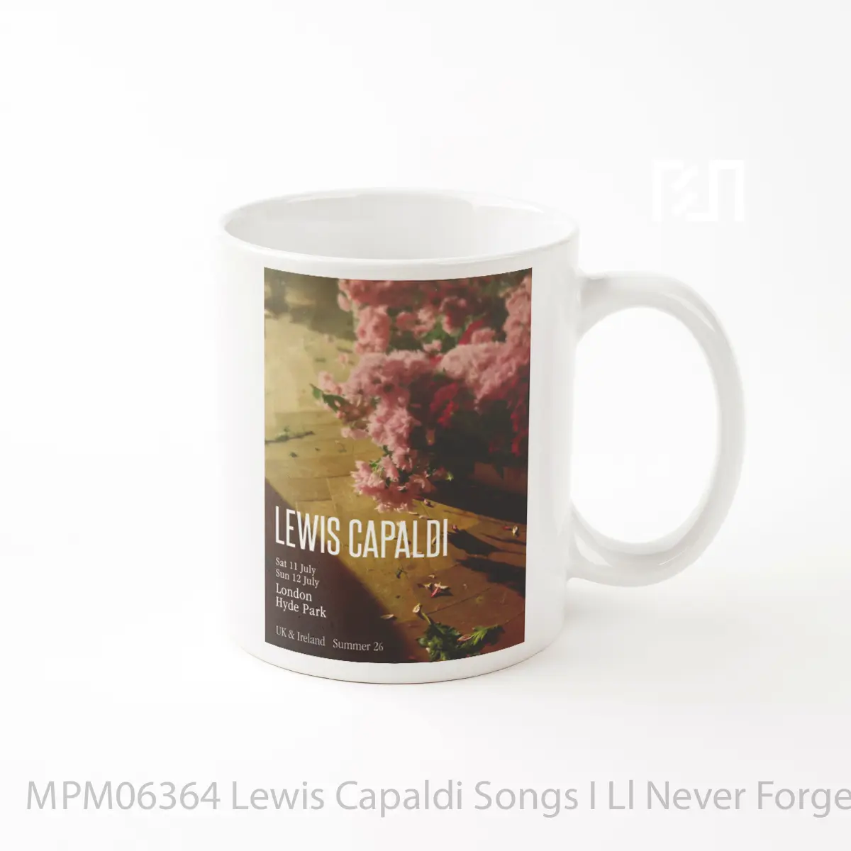 Mug Lewis Capaldi Songs I Ll Never Forget 2026 Uk Tour 4 MPM06364