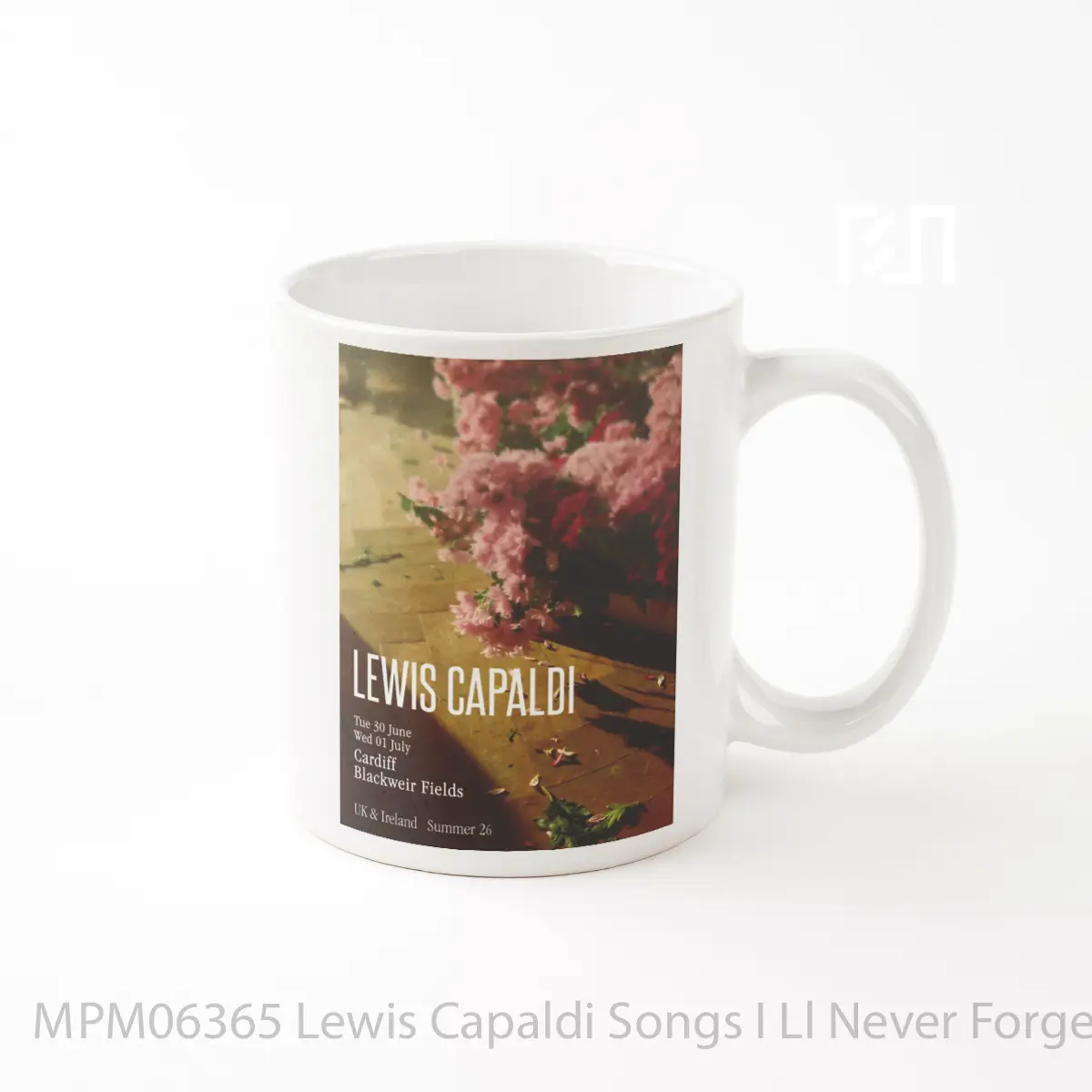 Mug Lewis Capaldi Songs I Ll Never Forget 2026 Uk Tour 5 MPM06365