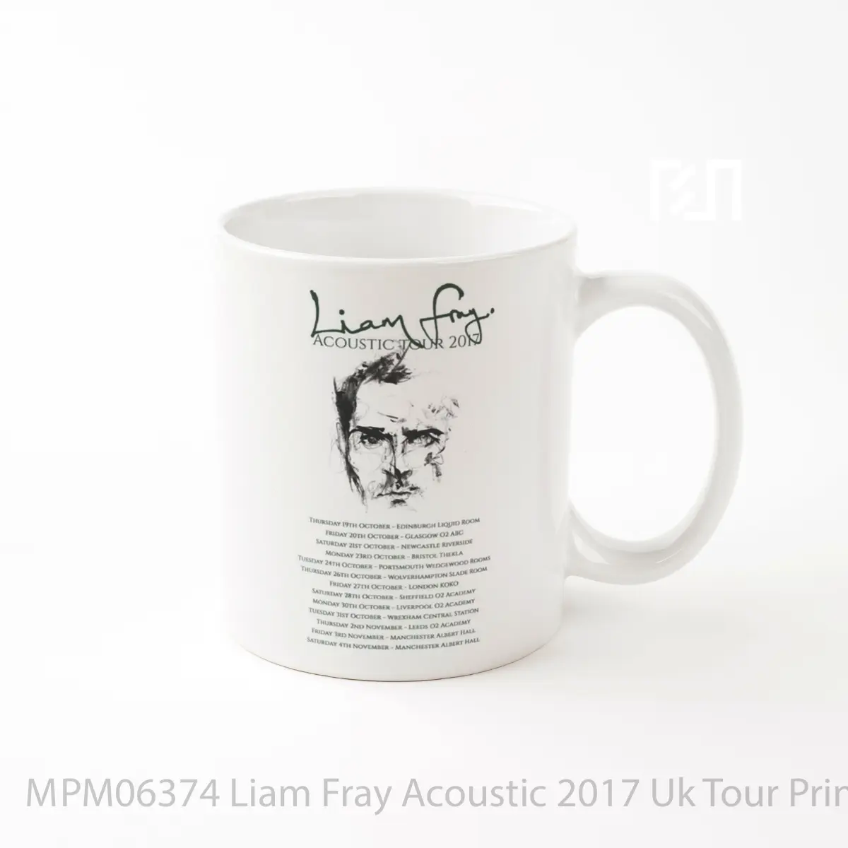 Mug Liam Fray Acoustic 2017 Uk Tour Print MPM06374