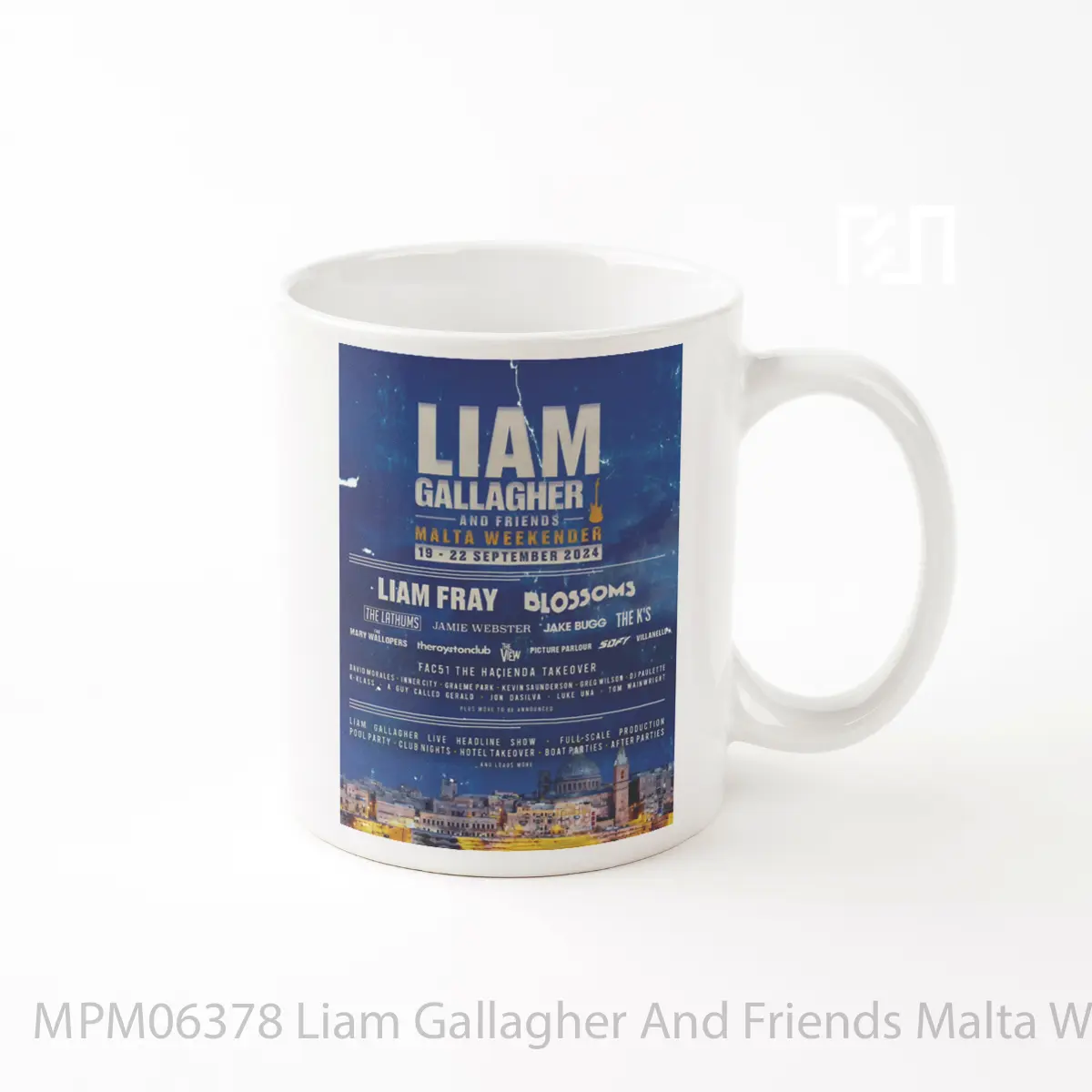 Mug Liam Gallagher And Friends Malta Weekender 2024 Festival MPM06378