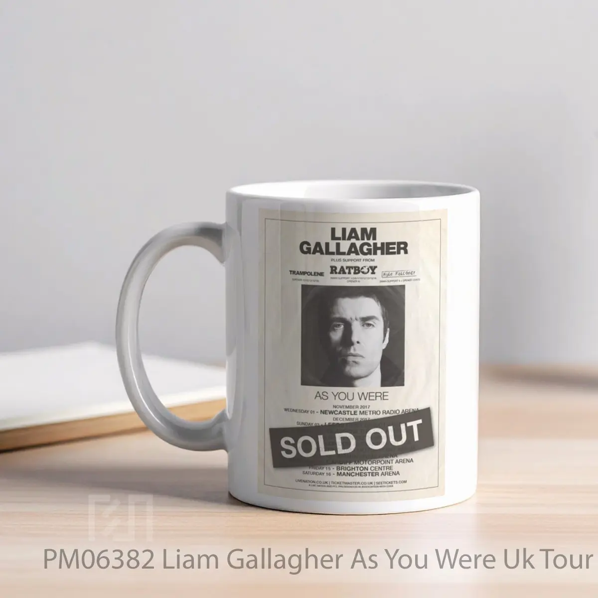 Mug Liam Gallagher As You Were Uk Tour 2017 MPM06382 - All-side / Desain
