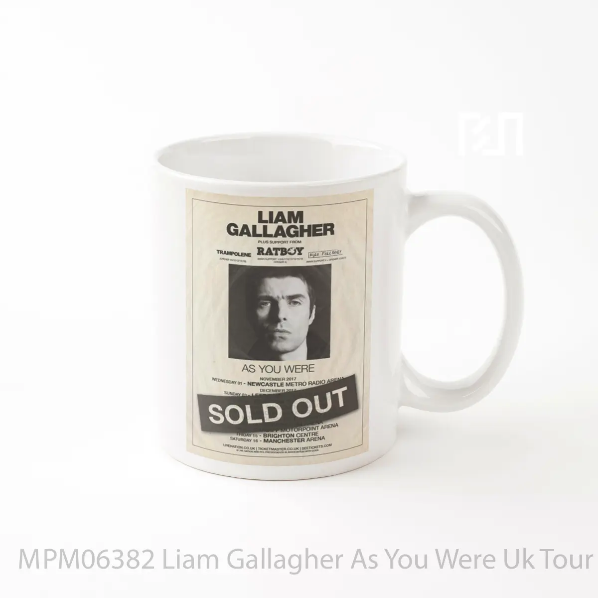Mug Liam Gallagher As You Were Uk Tour 2017 MPM06382