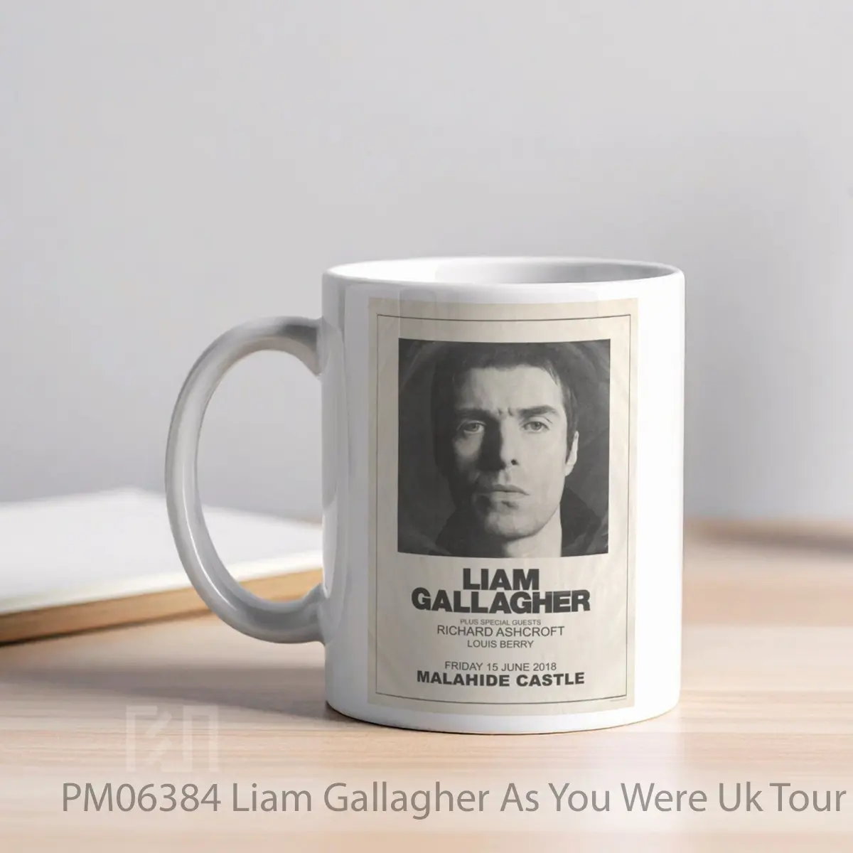 Mug Liam Gallagher As You Were Uk Tour 2018 Dublin MPM06384 - All-side / Desain
