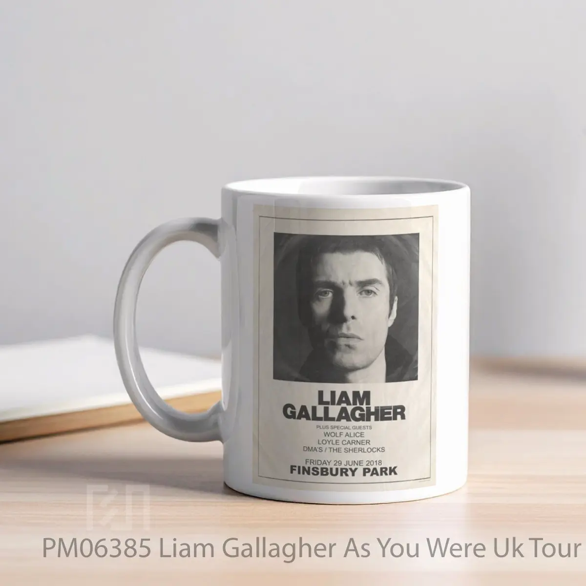 Mug Liam Gallagher As You Were Uk Tour 2018 London Finsbury Park MPM06385 - All-side / Desain