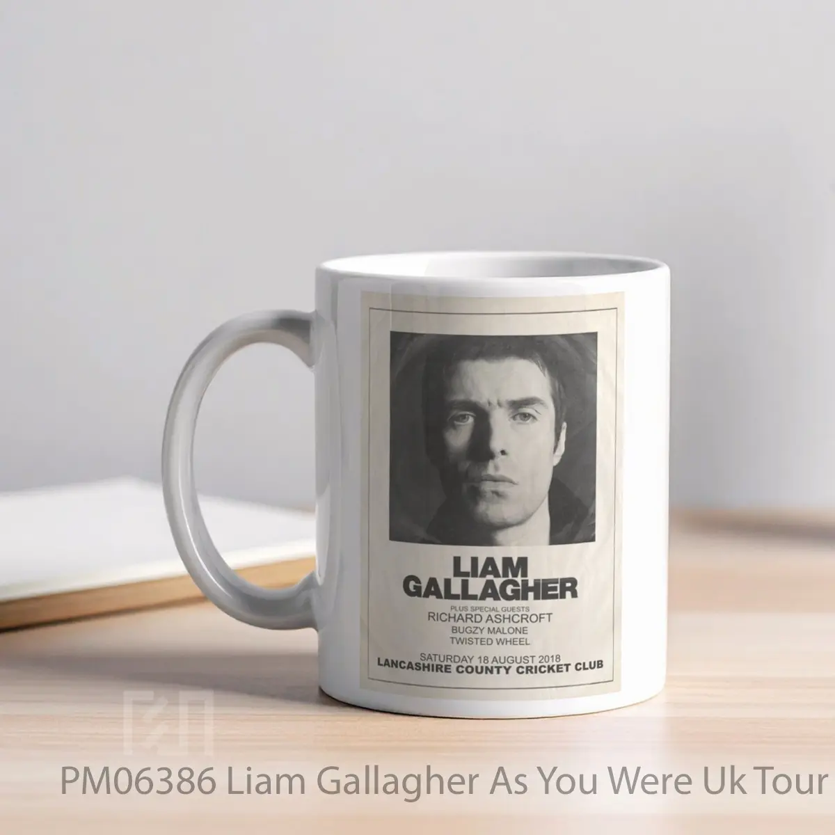 Mug Liam Gallagher As You Were Uk Tour 2018 Manchester MPM06386 - All-side / Desain