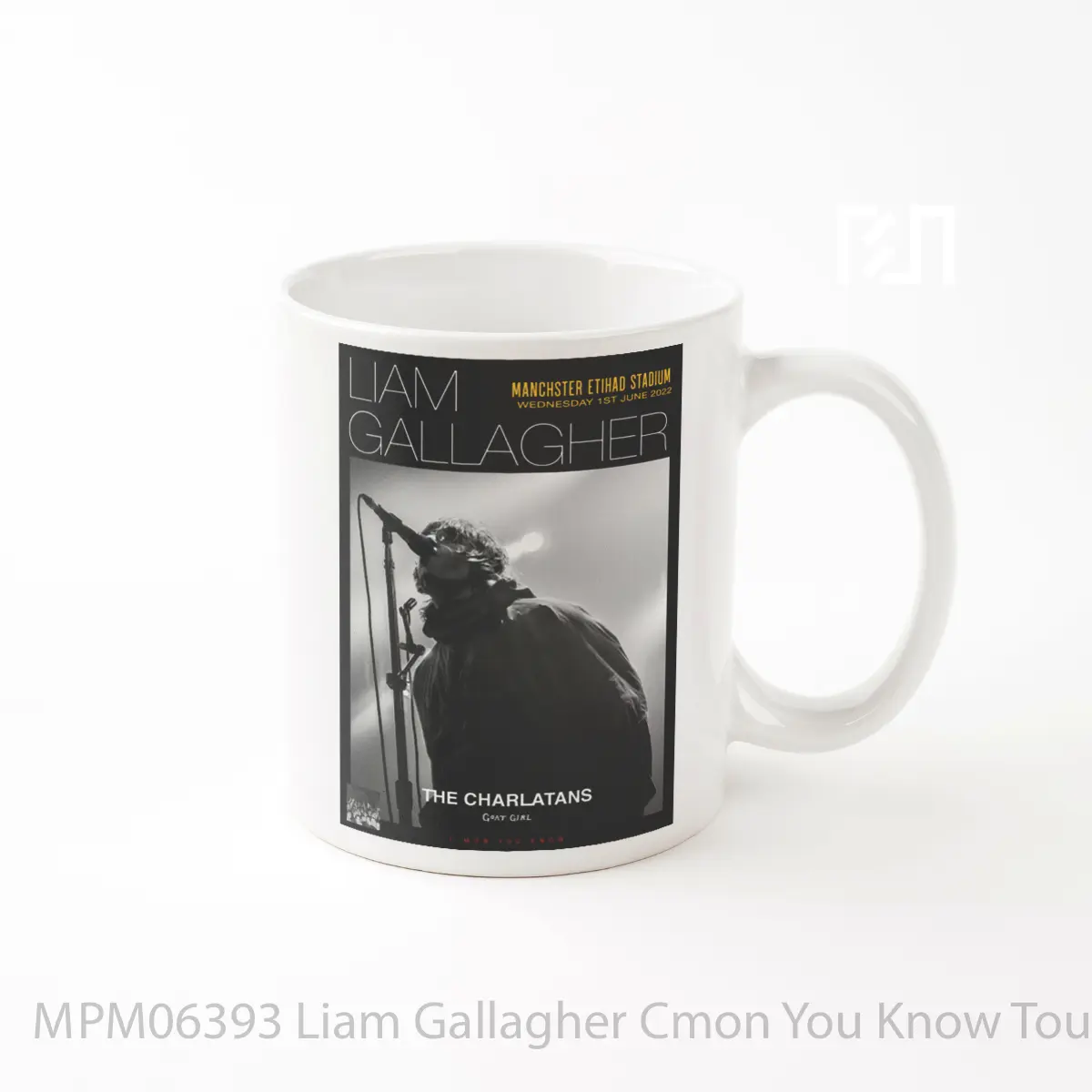 Mug Liam Gallagher Cmon You Know Tour 2022 Manchester MPM06393