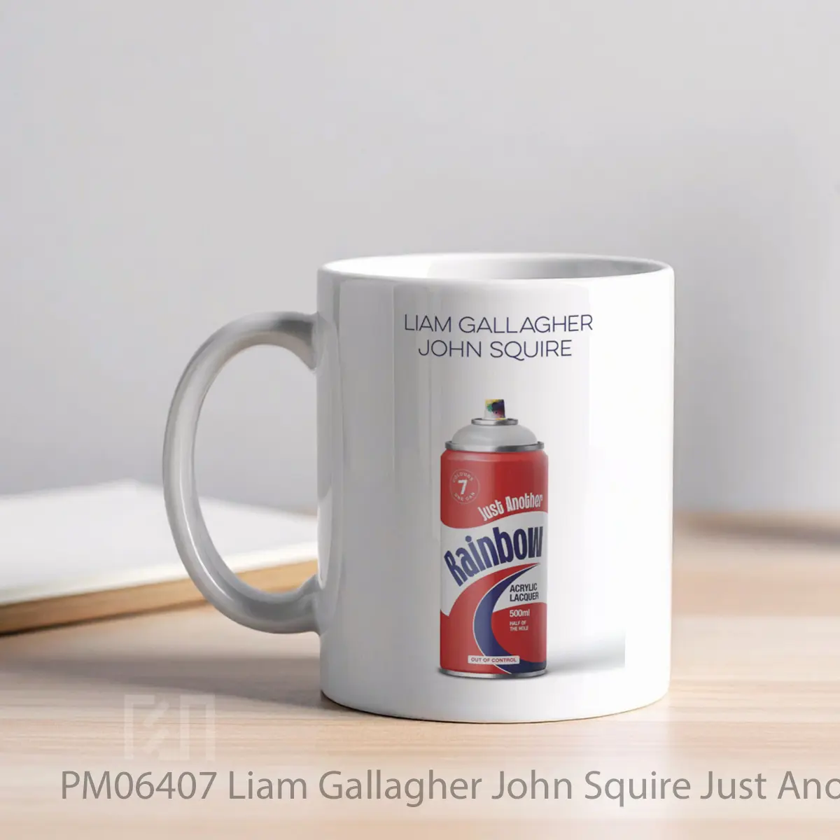 Mug Liam Gallagher John Squire Just Another Rainbow MPM06407 - All-side / Desain