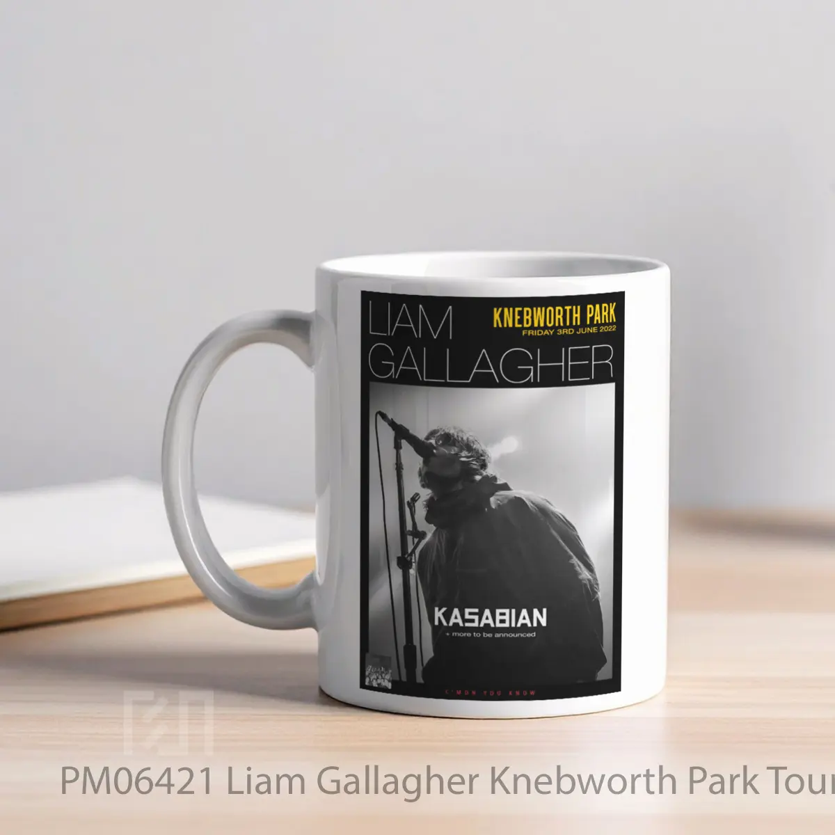 Mug Liam Gallagher Knebworth Park Tour 2022 MPM06421 - All-side / Desain