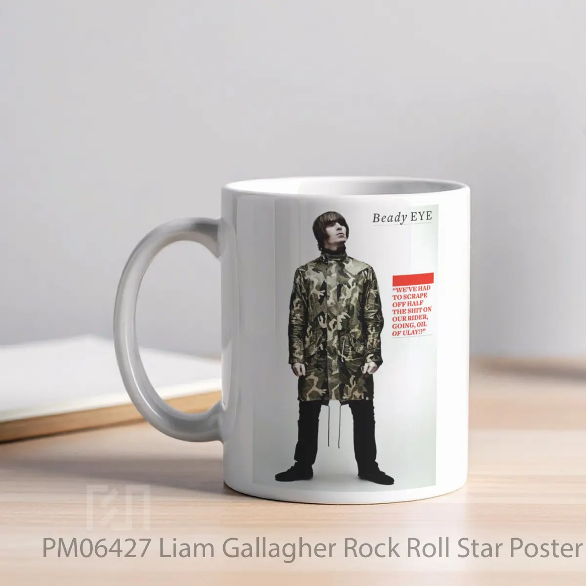 Mug Liam Gallagher Rock Roll Star MPM06427 - All-side / Desain