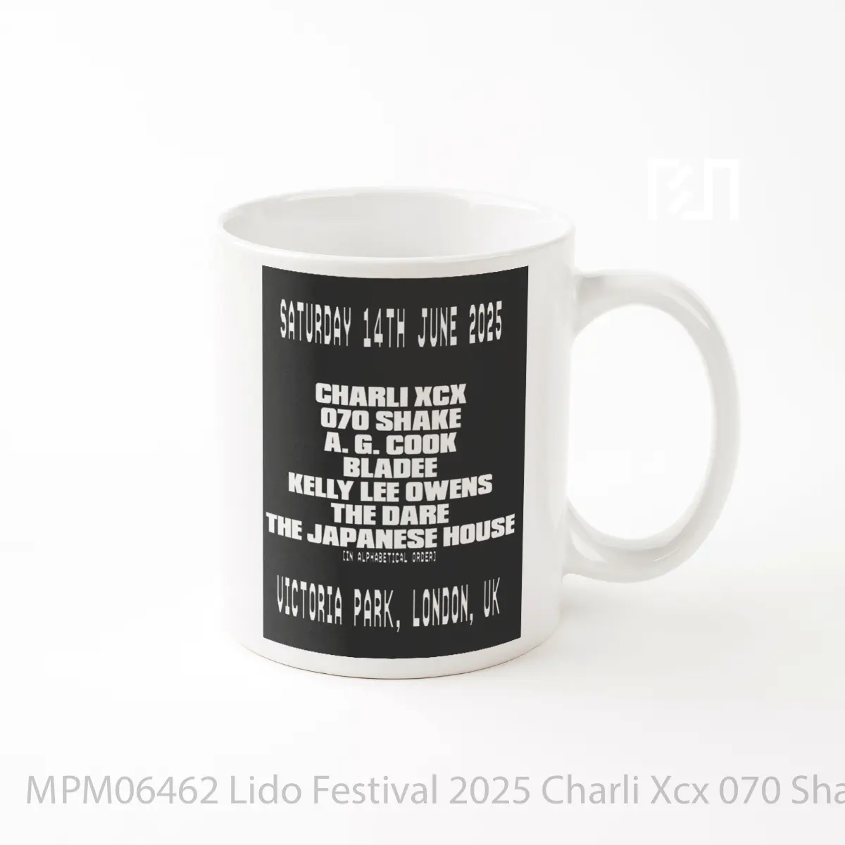 Mug Lido Festival 2025 Charli Xcx 070 Shake MPM06462
