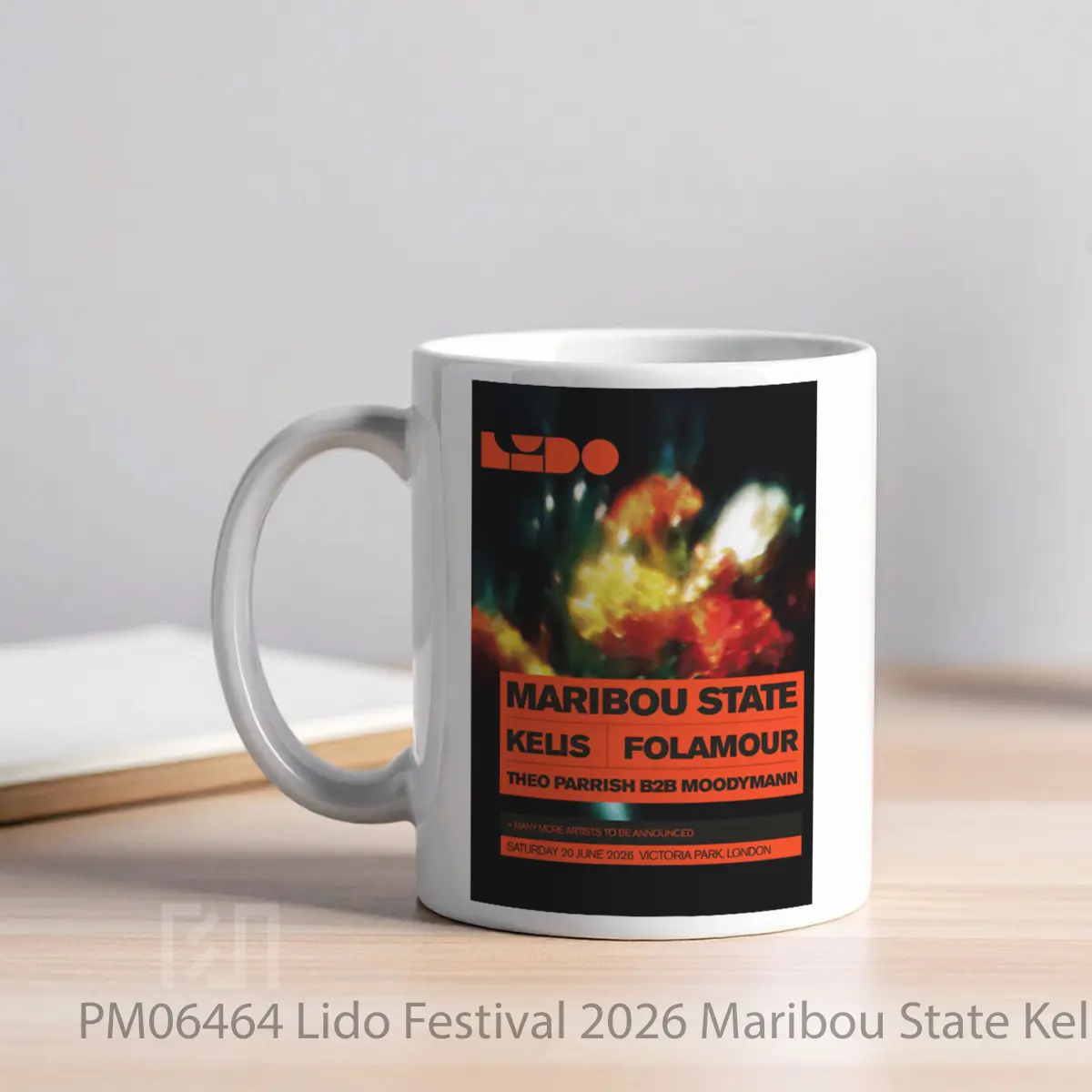 Mug Lido Festival 2026 Maribou State Kelis Folamour MPM06464 - All-side / Desain