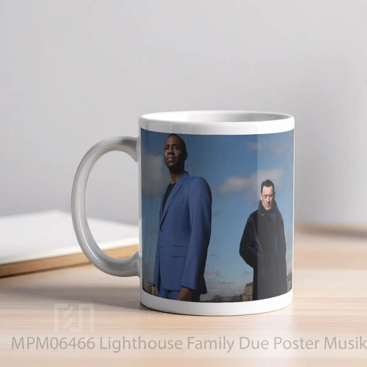 Mug Lighthouse Family Due MPM06466 - All-side / Desain