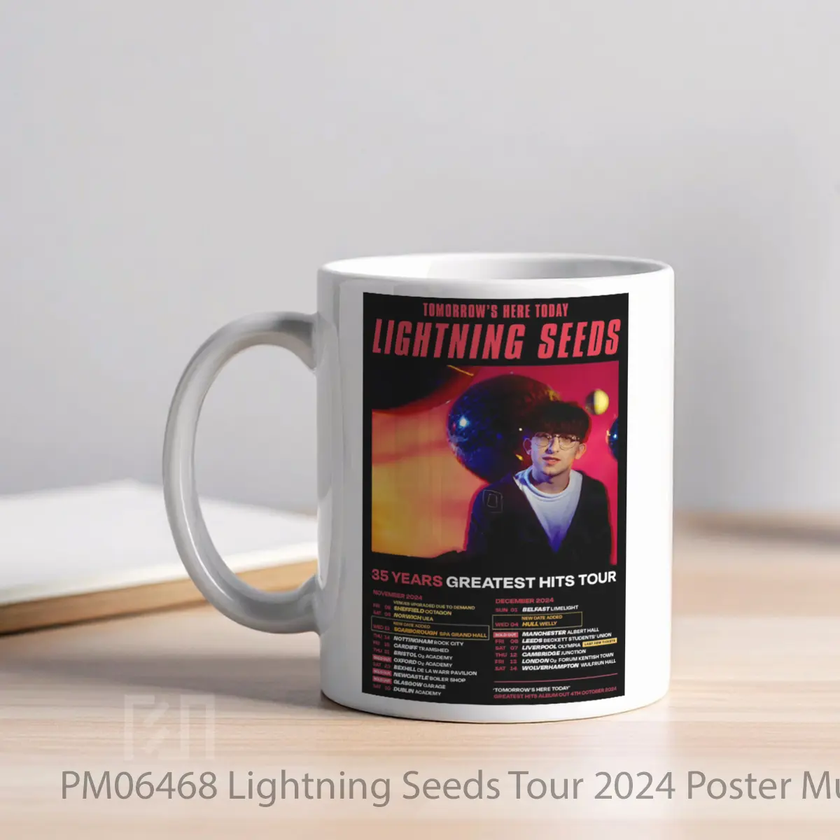 Mug Lightning Seeds Tour 2024 MPM06468 - All-side / Desain