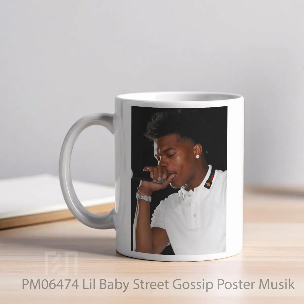 Mug Lil Baby Street Gossip MPM06474 - All-side / Desain