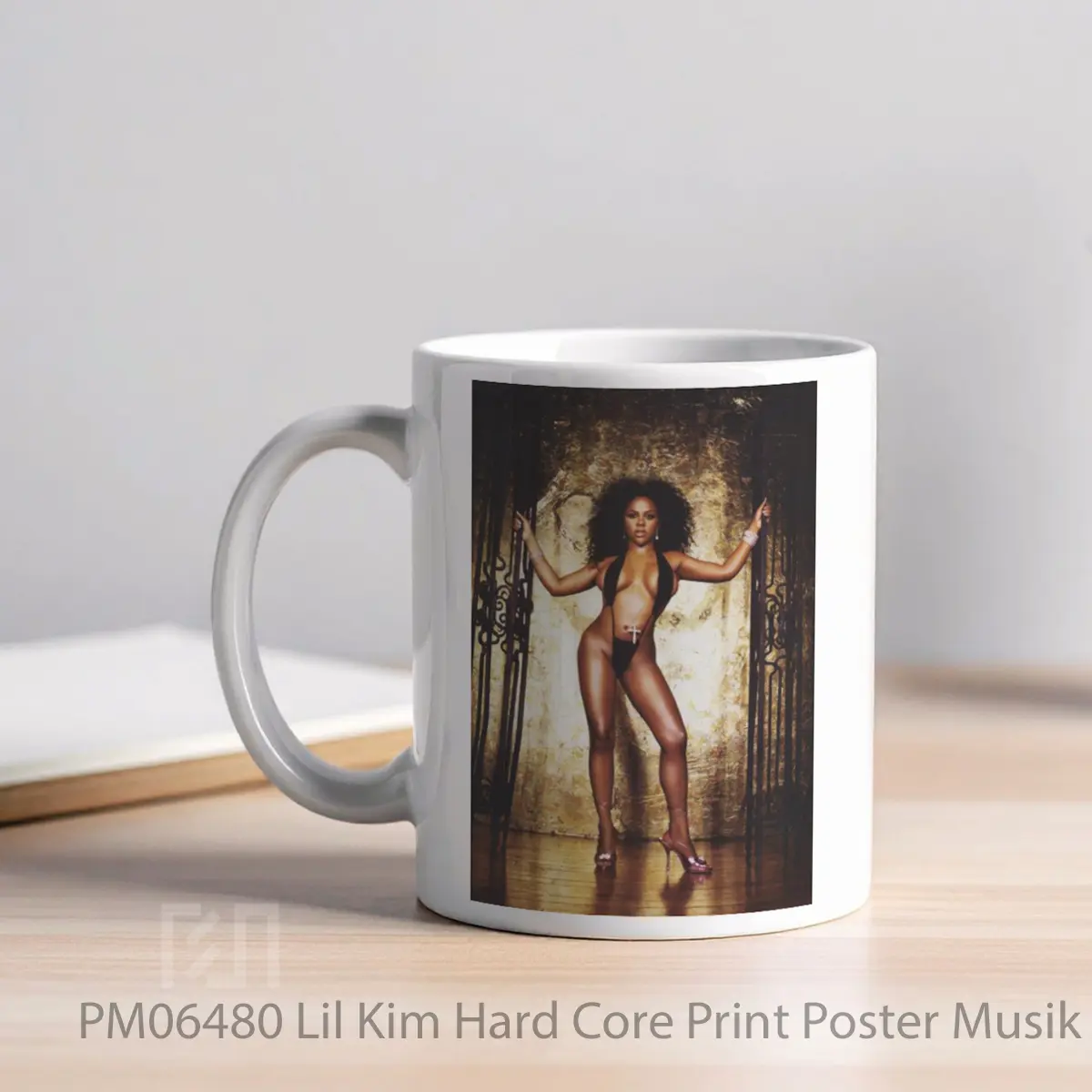 Mug Lil Kim Hard Core Print MPM06480 - All-side / Desain