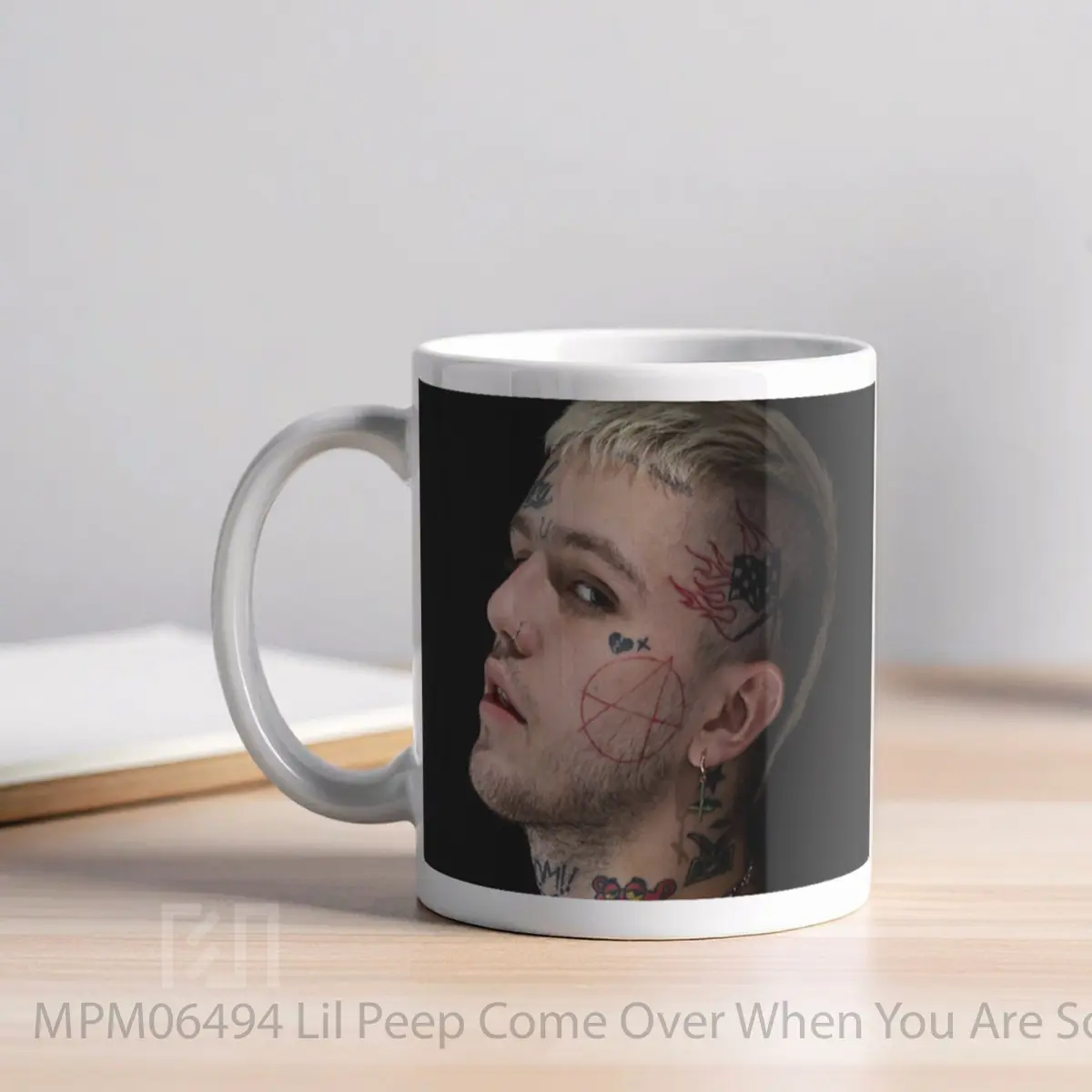 Mug Lil Peep Come Over When You Are Sober MPM06494 - All-side / Desain