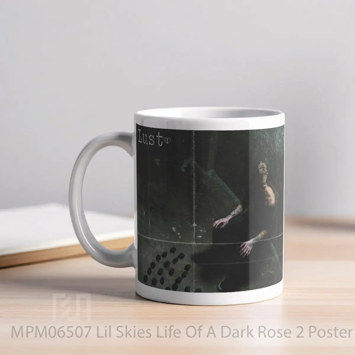 Mug Lil Skies Life Of A Dark Rose 2 MPM06507 - All-side / Desain
