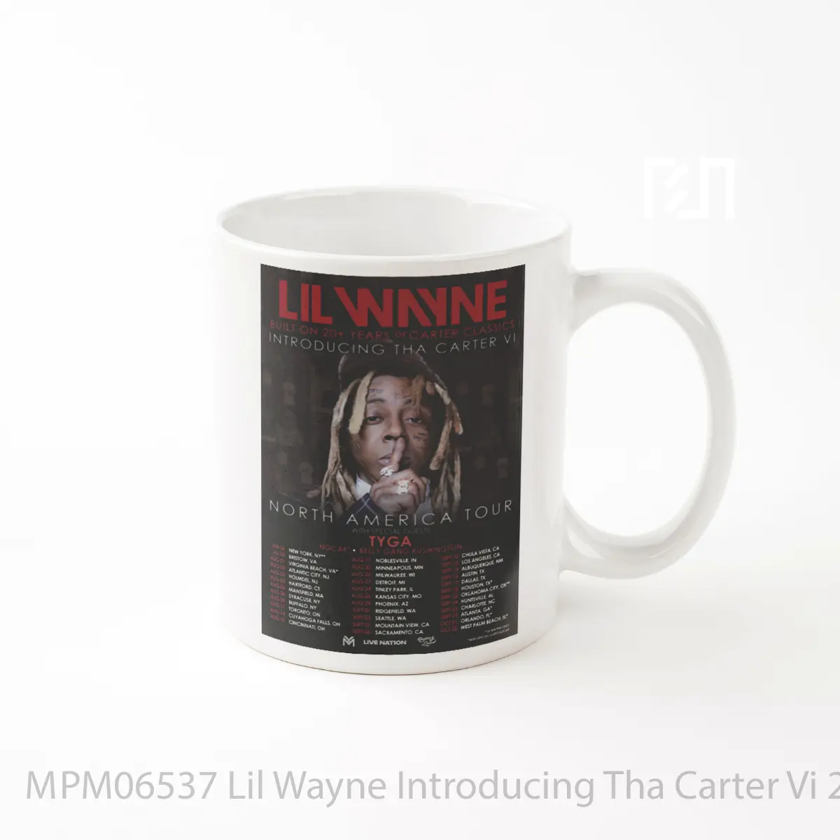 Mug Lil Wayne Introducing Tha Carter Vi 2025 North Ame MPM06537