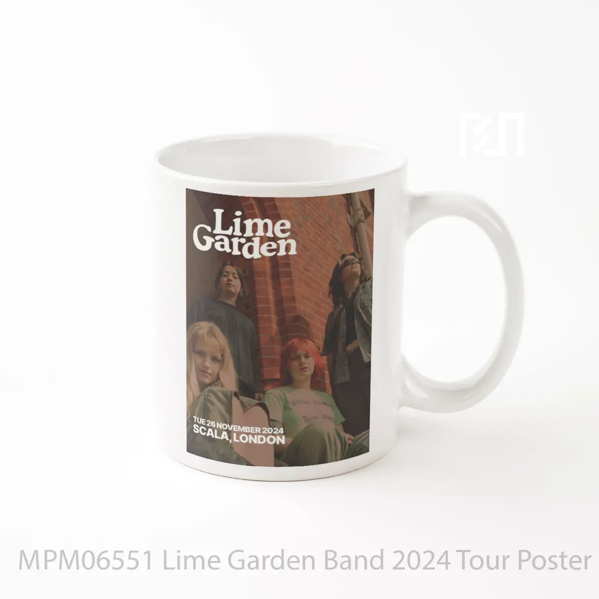 Mug Lime Garden Band 2024 Tour MPM06551