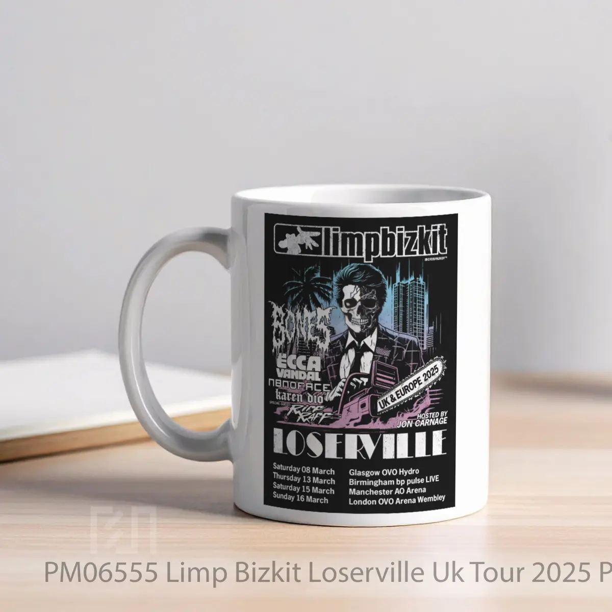 Mug Limp Bizkit Loserville Uk Tour 2025 MPM06555 - All-side / Desain