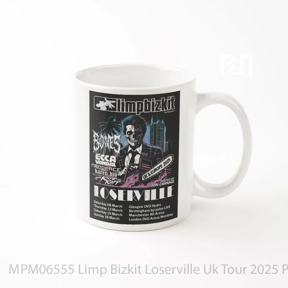 Mug Limp Bizkit Loserville Uk Tour 2025 MPM06555