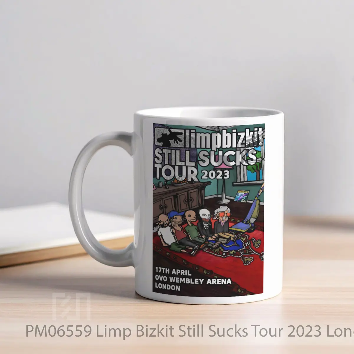 Mug Limp Bizkit Still Sucks Tour 2023 London Ovo Wembley Arena MPM06559 - All-side / Desain