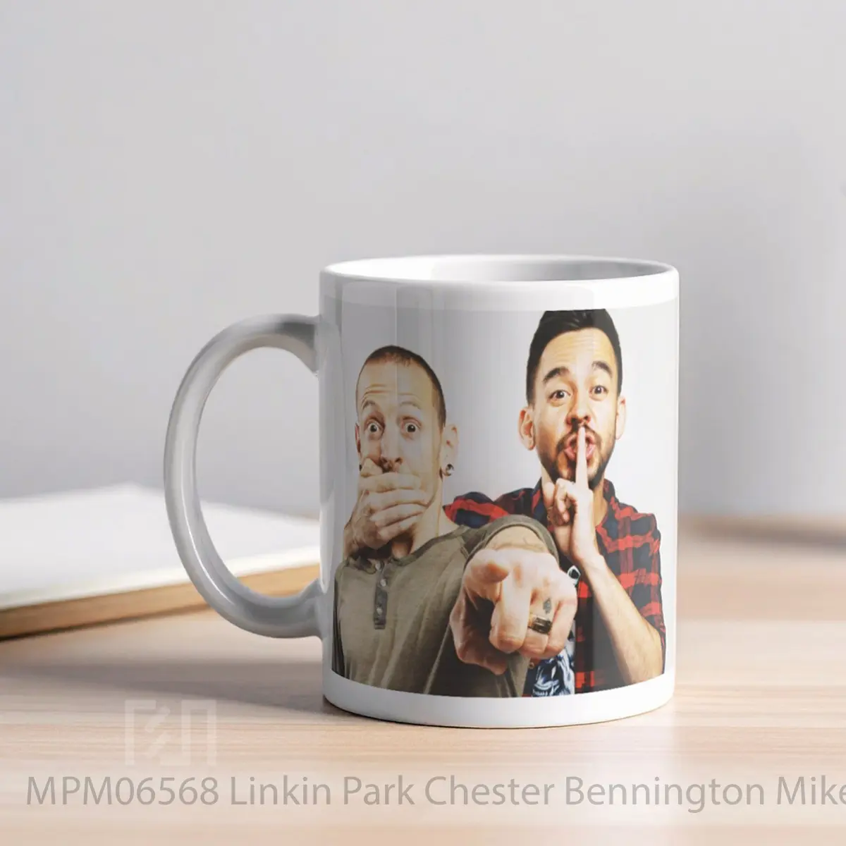 Mug Linkin Park Chester Bennington Mike Shinoda Post MPM06568 - All-side / Desain