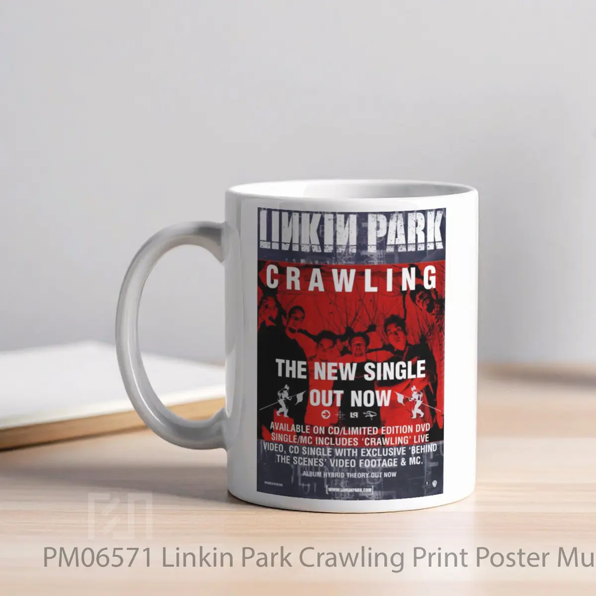 Mug Linkin Park Crawling Print MPM06571 - All-side / Desain