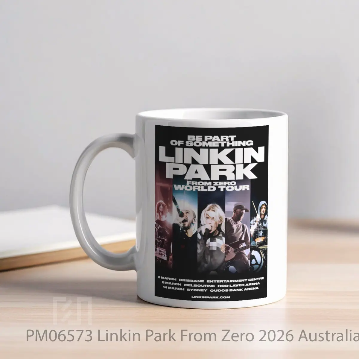 Mug Linkin Park From Zero 2026 Australia Tour MPM06573 - All-side / Desain