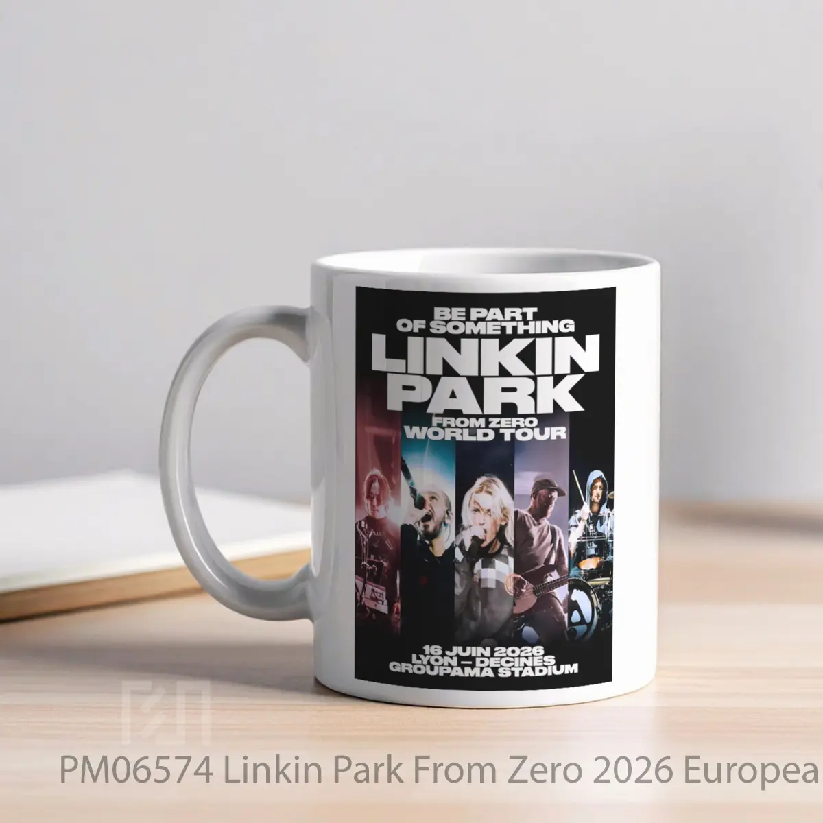 Mug Linkin Park From Zero 2026 European Tour 1 MPM06574 - All-side / Desain