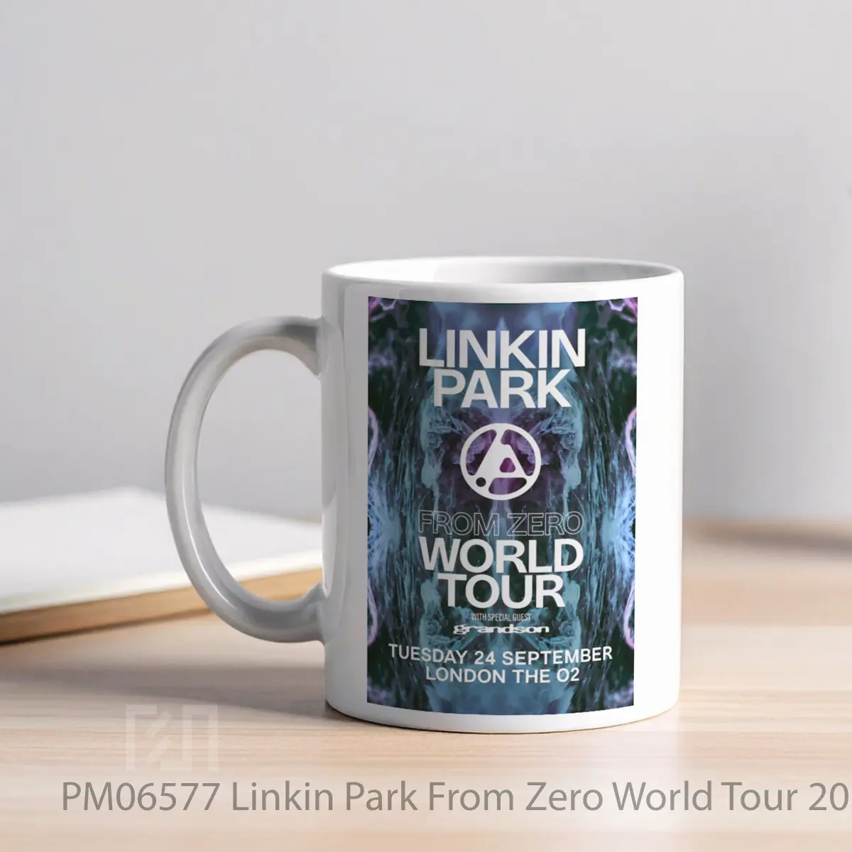 Mug Linkin Park From Zero World Tour 2024 London O2 Arena MPM06577 - All-side / Desain