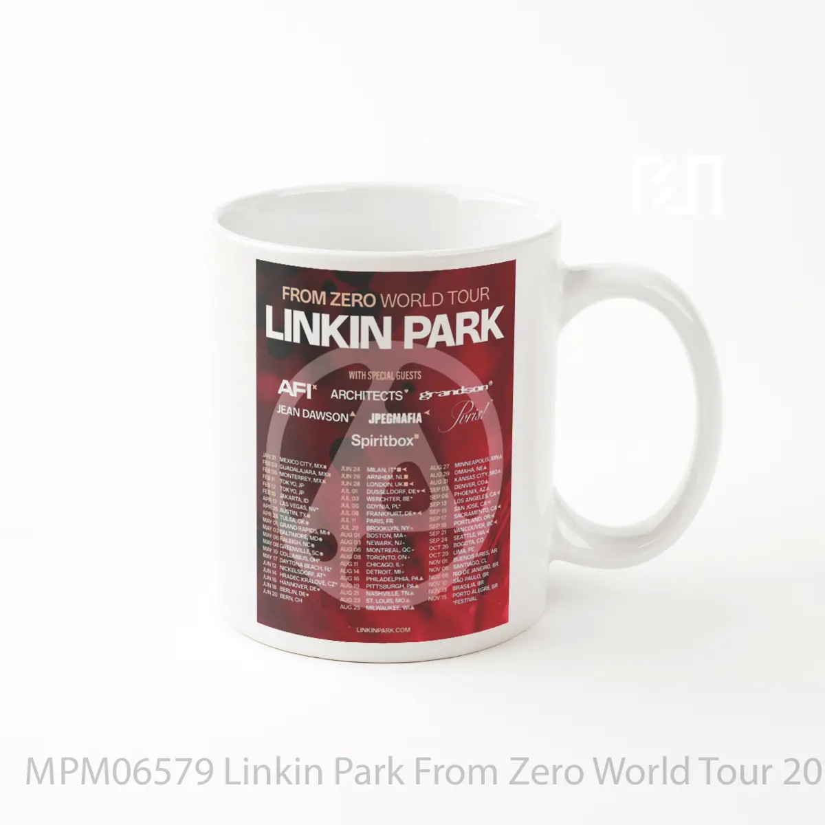 Mug Linkin Park From Zero World Tour 2025 MPM06579