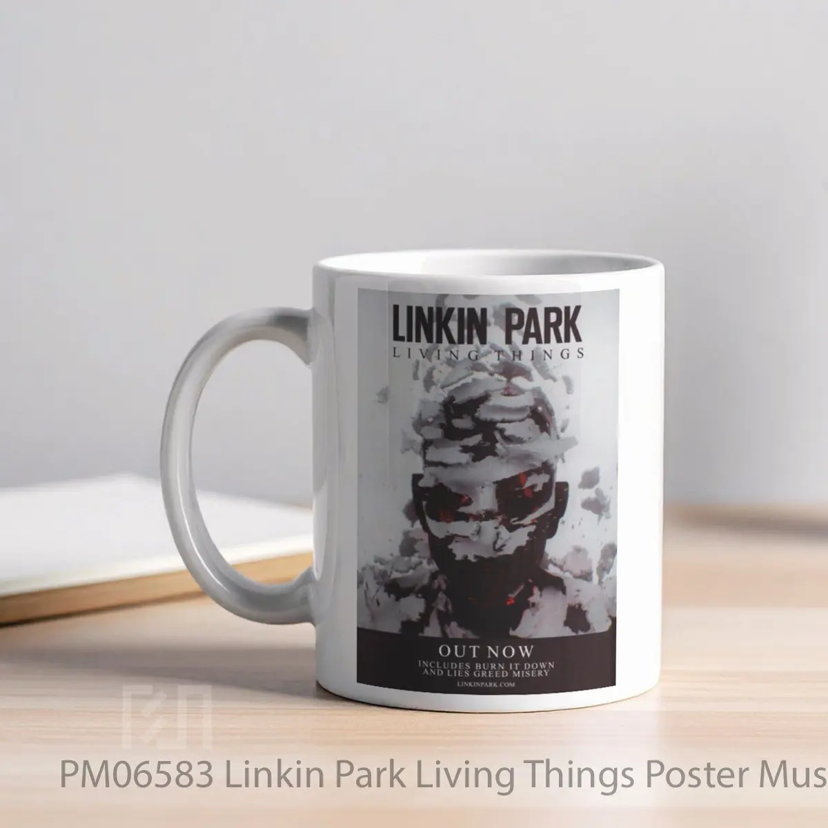 Mug Linkin Park Living Things MPM06583 - All-side / Desain