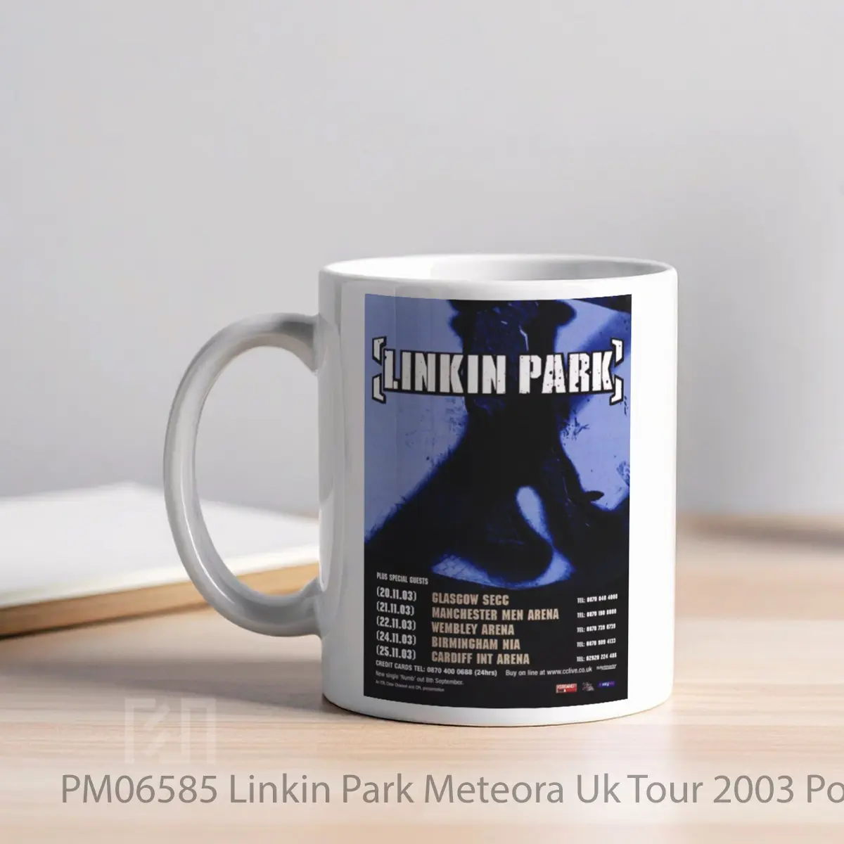 Mug Linkin Park Meteora Uk Tour 2003 MPM06585 - All-side / Desain