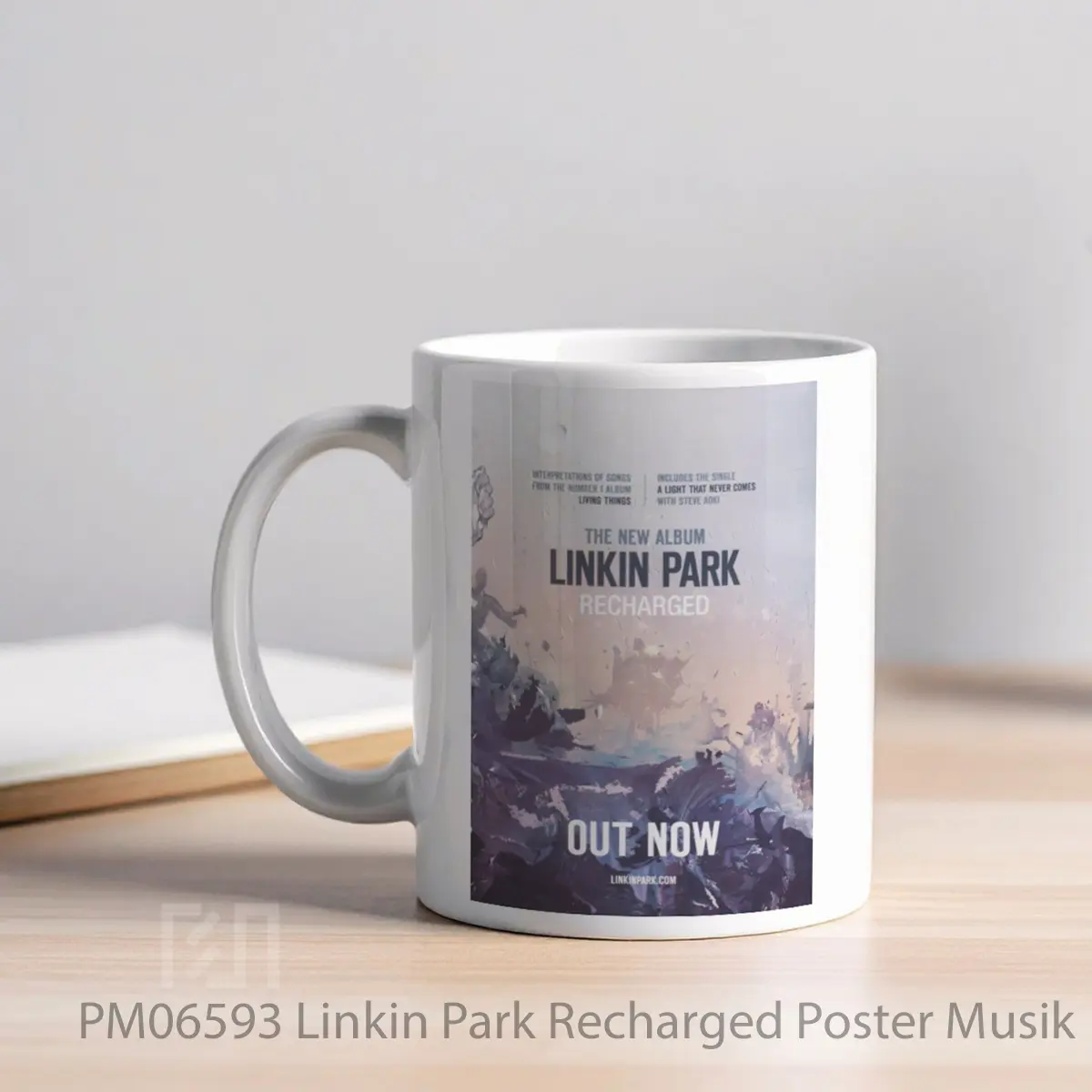 Mug Linkin Park Recharged MPM06593 - All-side / Desain