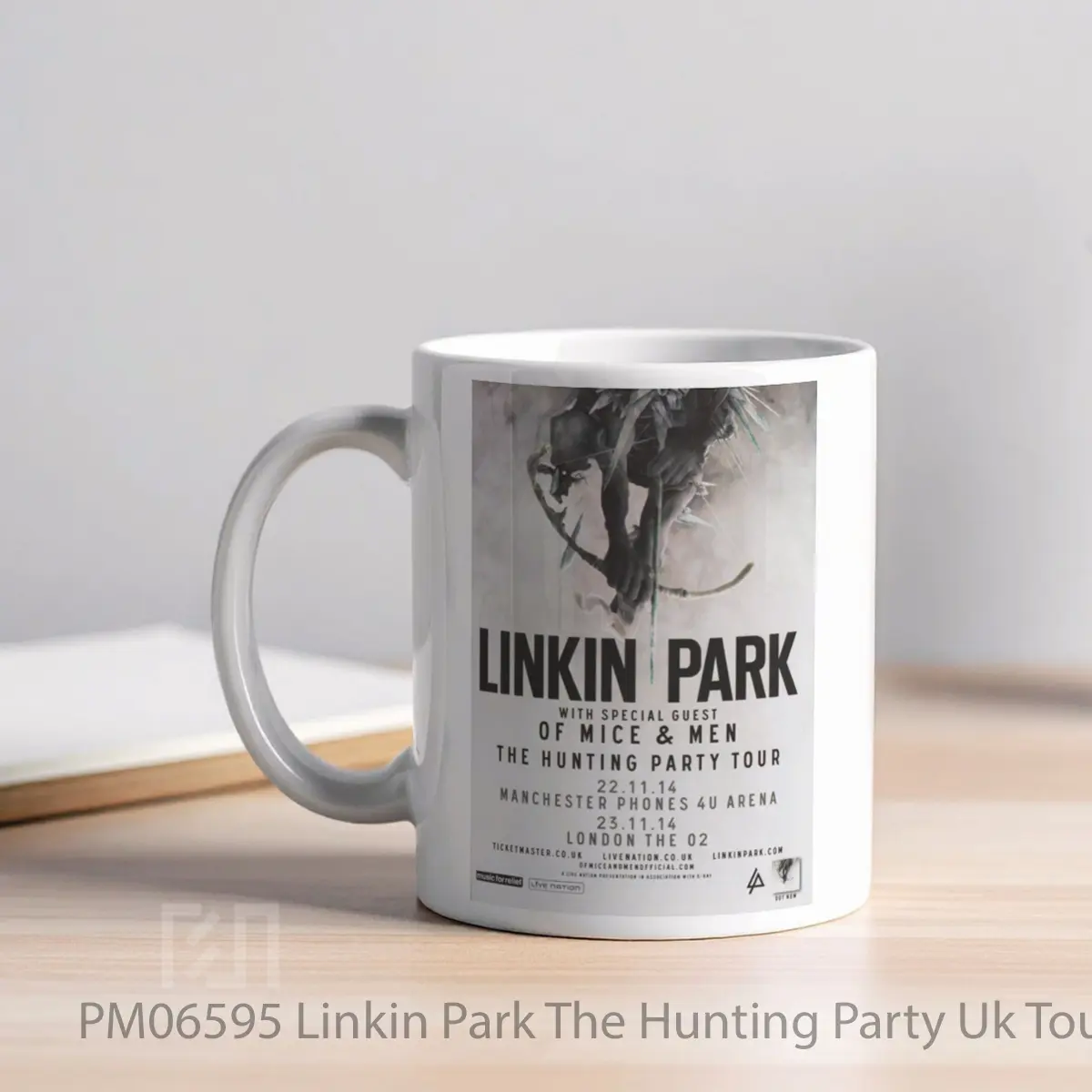 Mug Linkin Park The Hunting Party Uk Tour 2014 MPM06595 - All-side / Desain