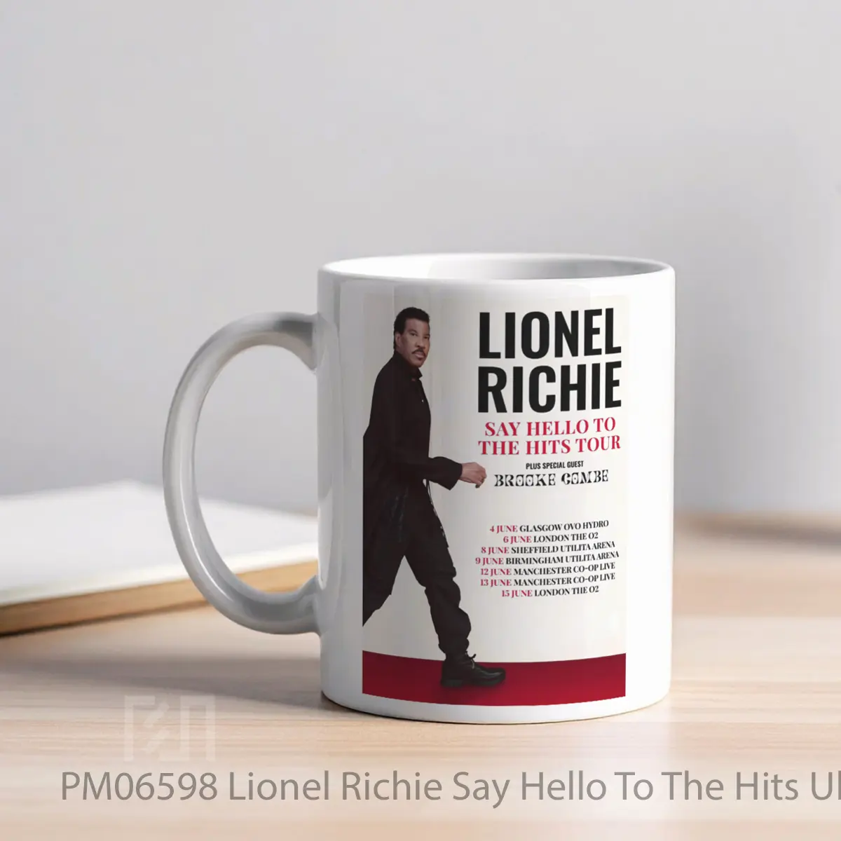 Mug Lionel Richie Say Hello To The Hits Uk Arena Tour 2025 MPM06598 - All-side / Desain