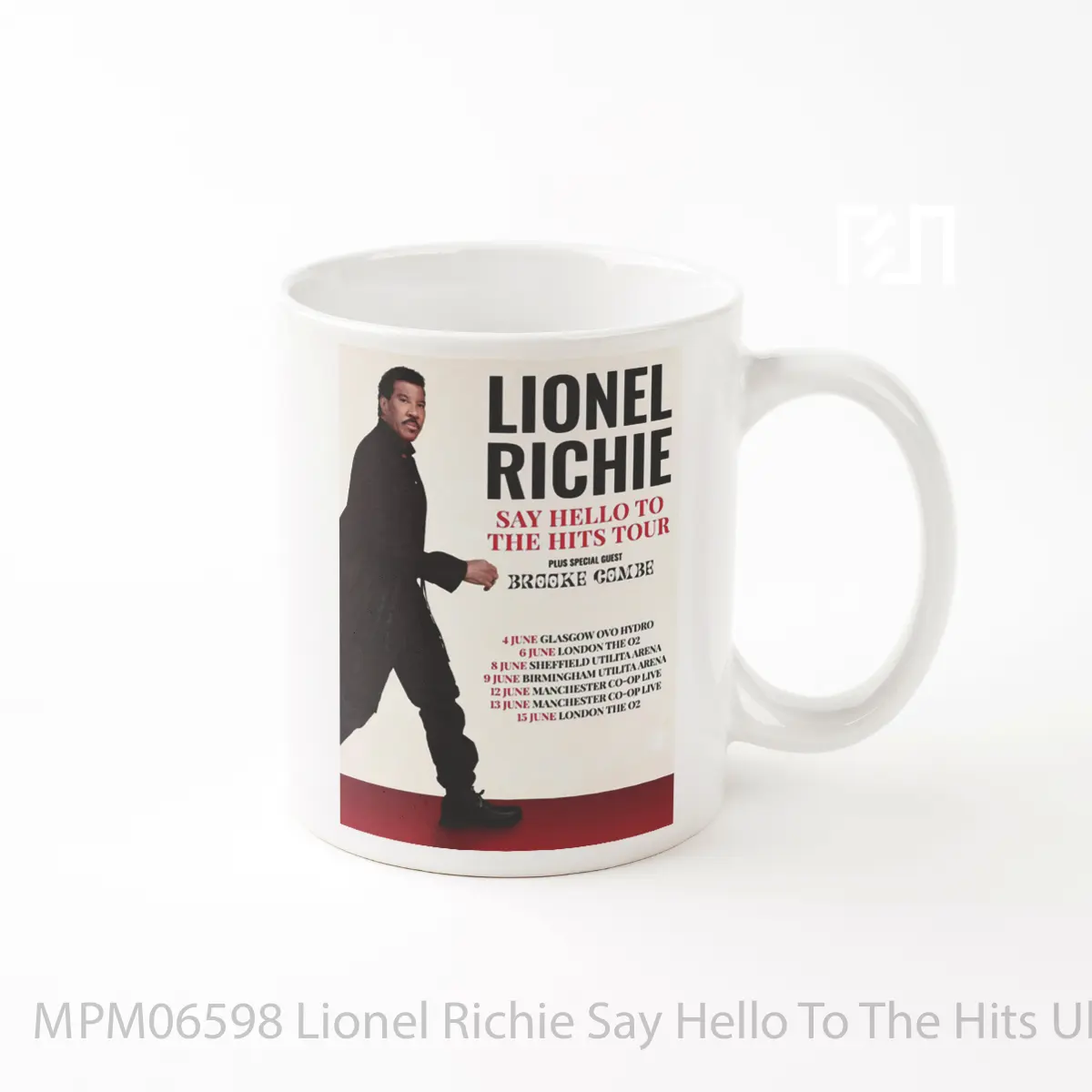 Mug Lionel Richie Say Hello To The Hits Uk Arena Tour 2025 MPM06598