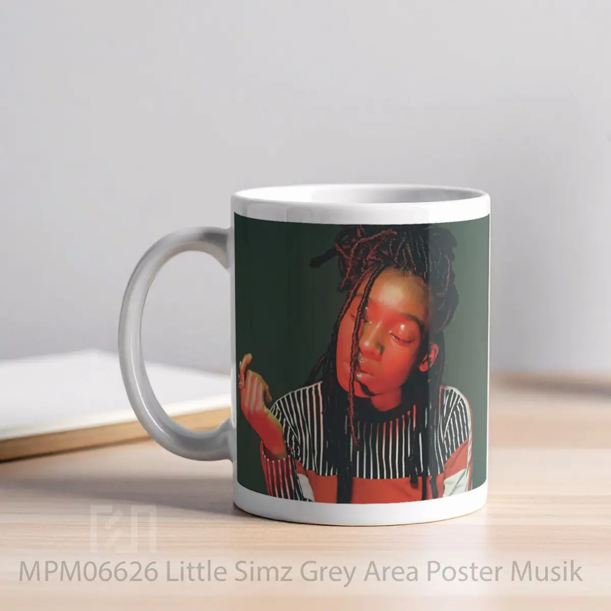 Mug Little Simz Grey Area MPM06626 - All-side / Desain