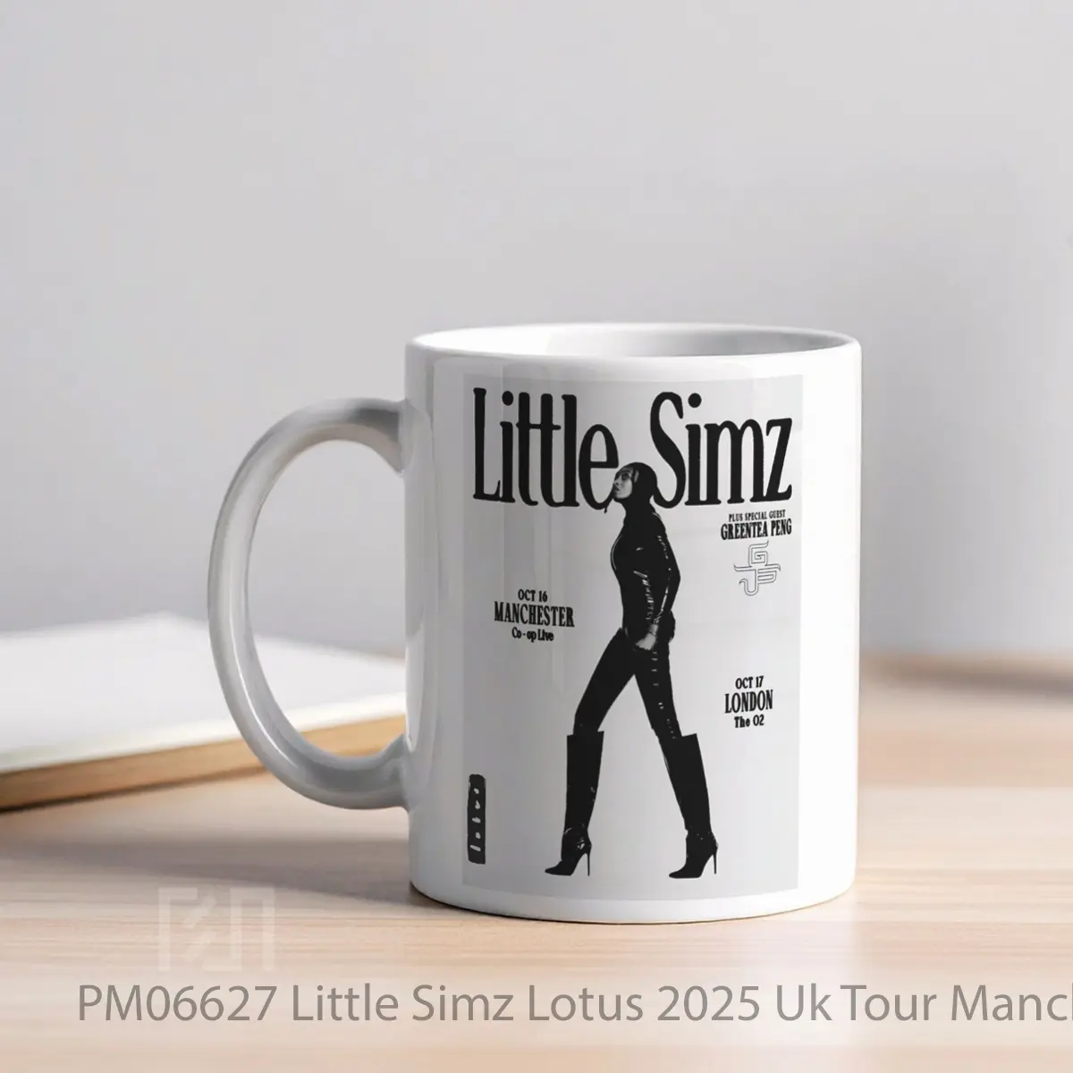 Mug Little Simz Lotus 2025 Uk Tour Manchester Co Op Live MPM06627 - All-side / Desain