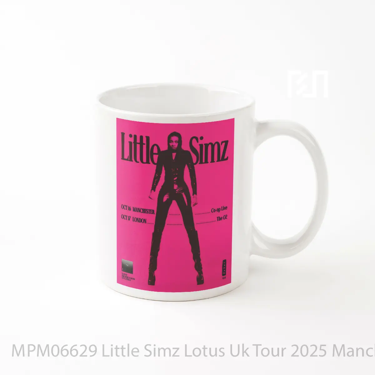 Mug Little Simz Lotus Uk Tour 2025 Manchester London MPM06629