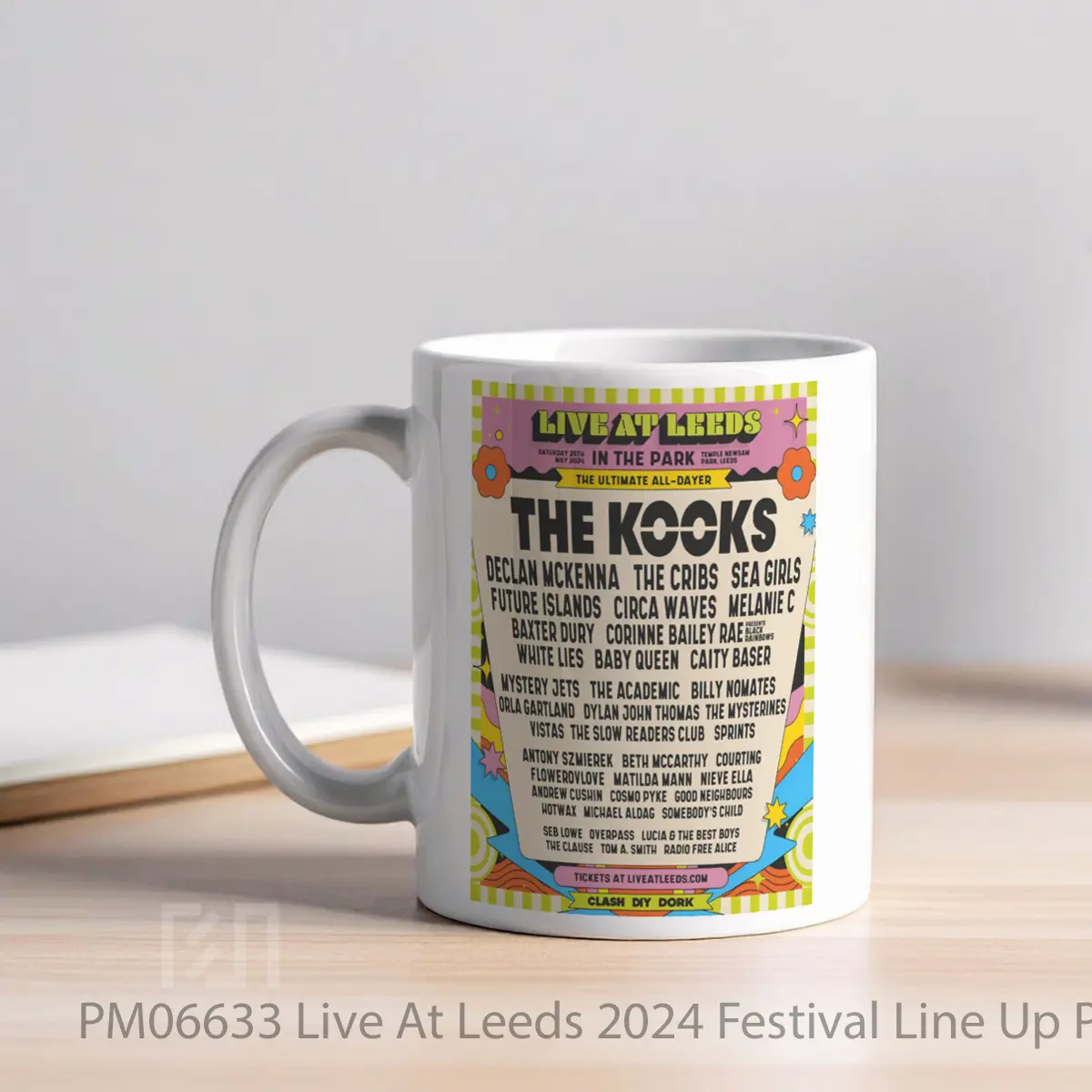 Mug Live At Leeds 2024 Festival Line Up MPM06633 - All-side / Desain