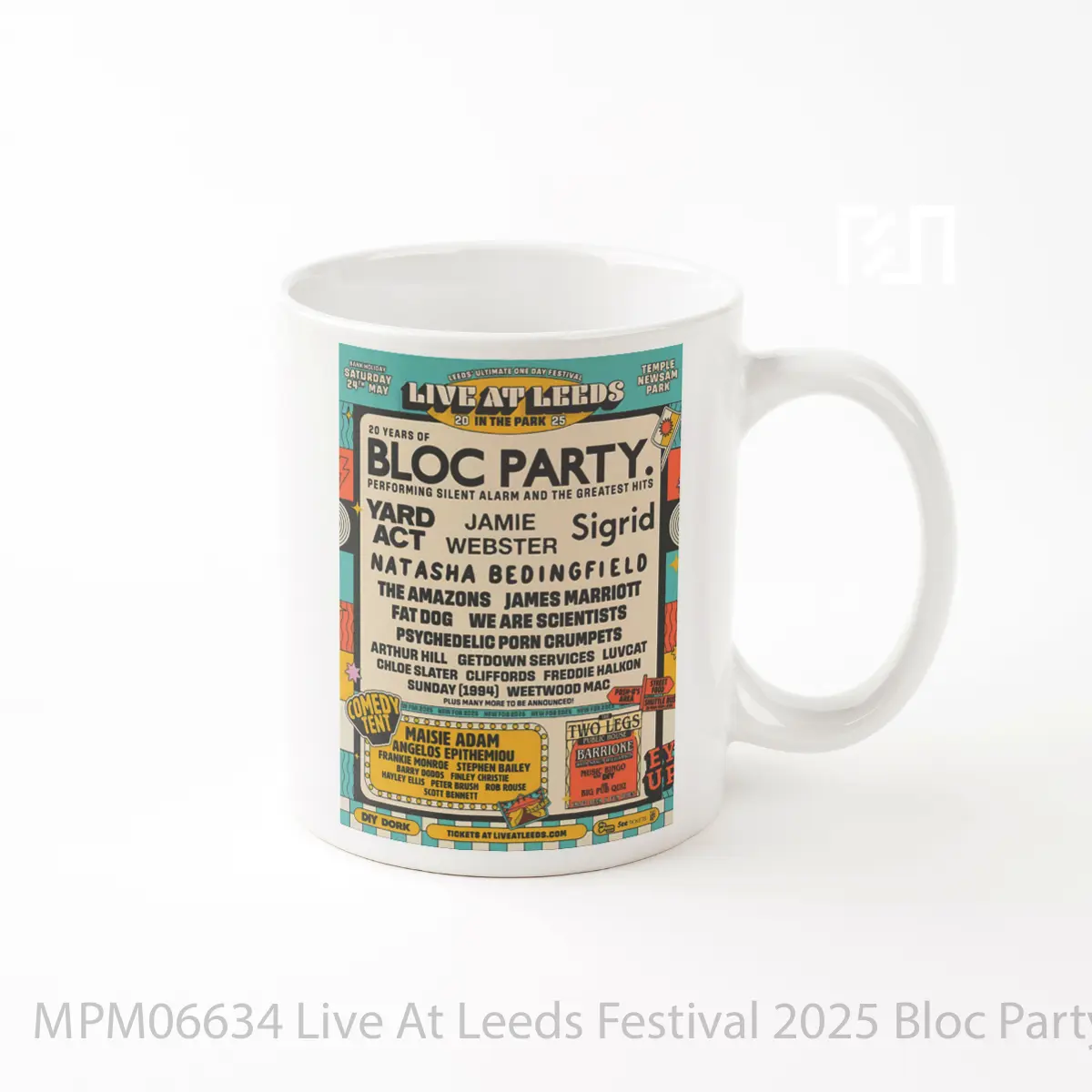Mug Live At Leeds Festival 2025 Bloc Party Yard Act Jamie Webster MPM06634