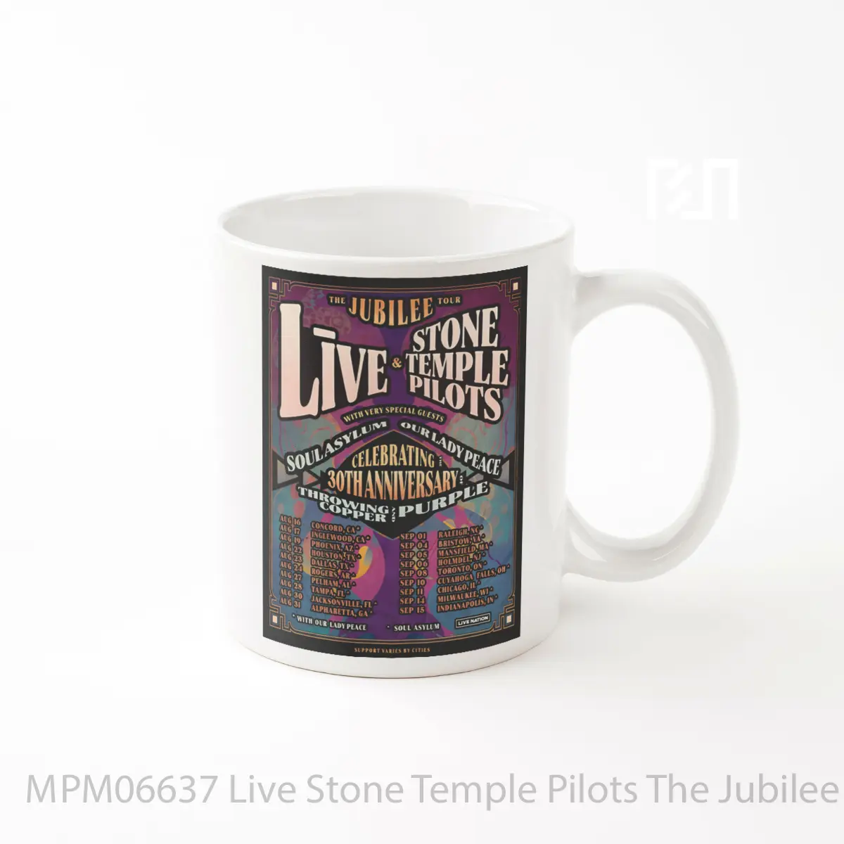 Mug Live Stone Temple Pilots The Jubilee North America Tour 2024 MPM06637