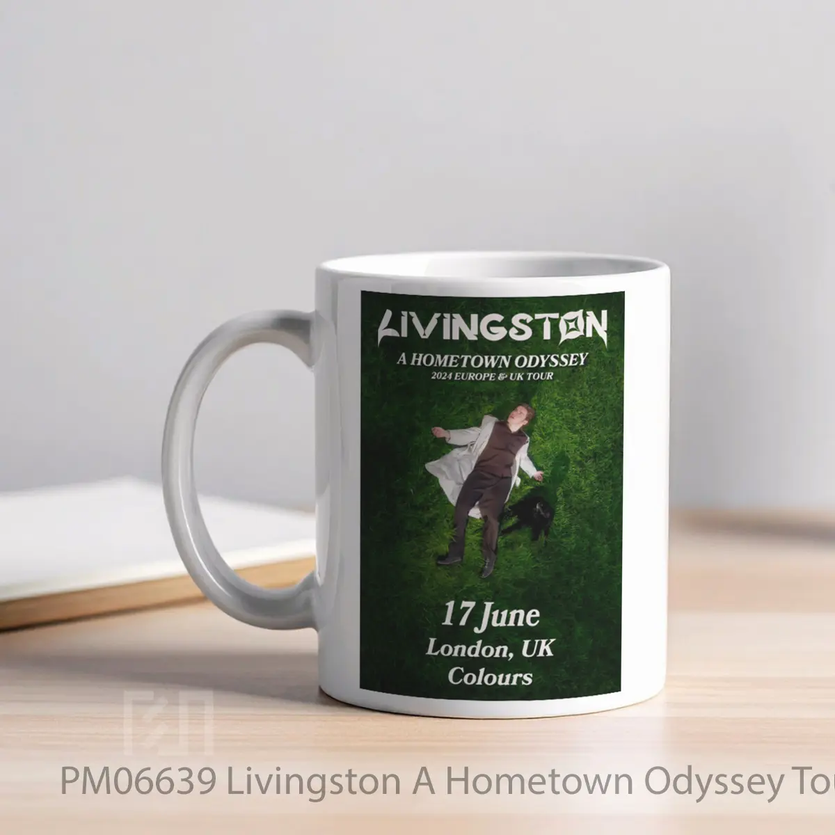 Mug Livingston A Hometown Odyssey Tour 2024 London MPM06639 - All-side / Desain