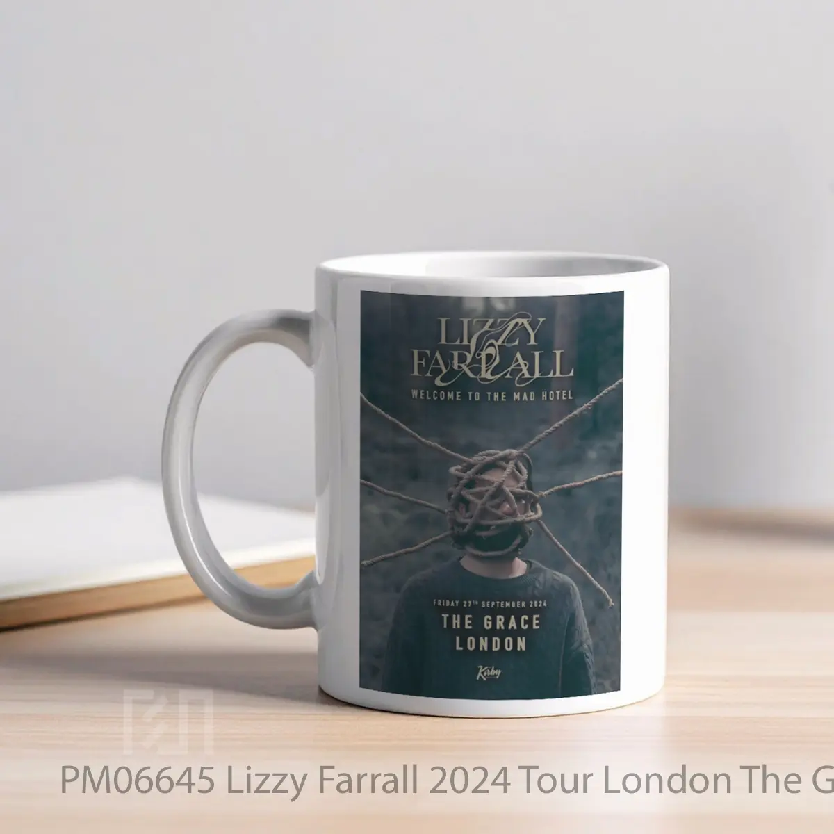 Mug Lizzy Farrall 2024 Tour London The Grace MPM06645 - All-side / Desain